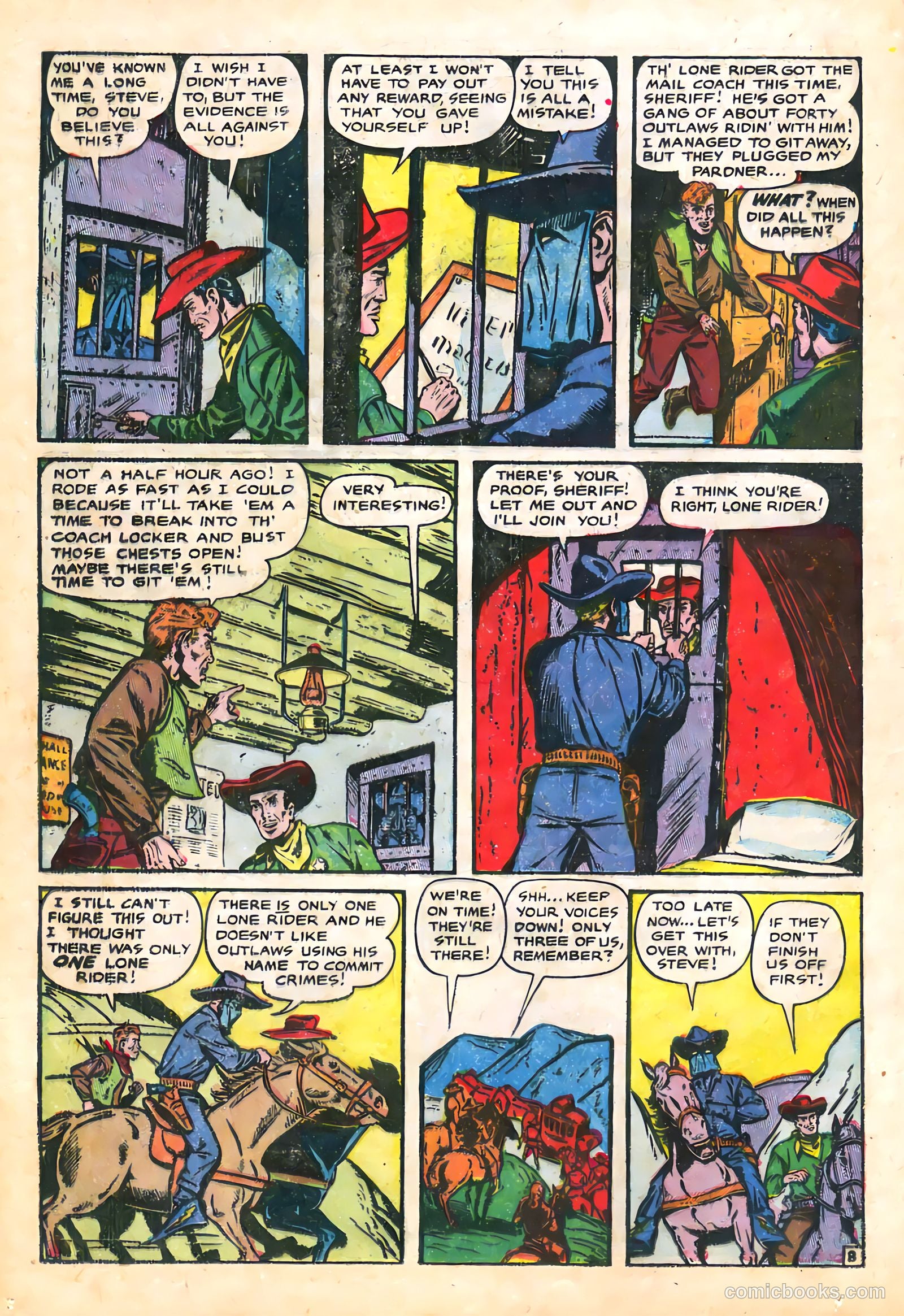 The Lone Rider #21 — page 12 of 36