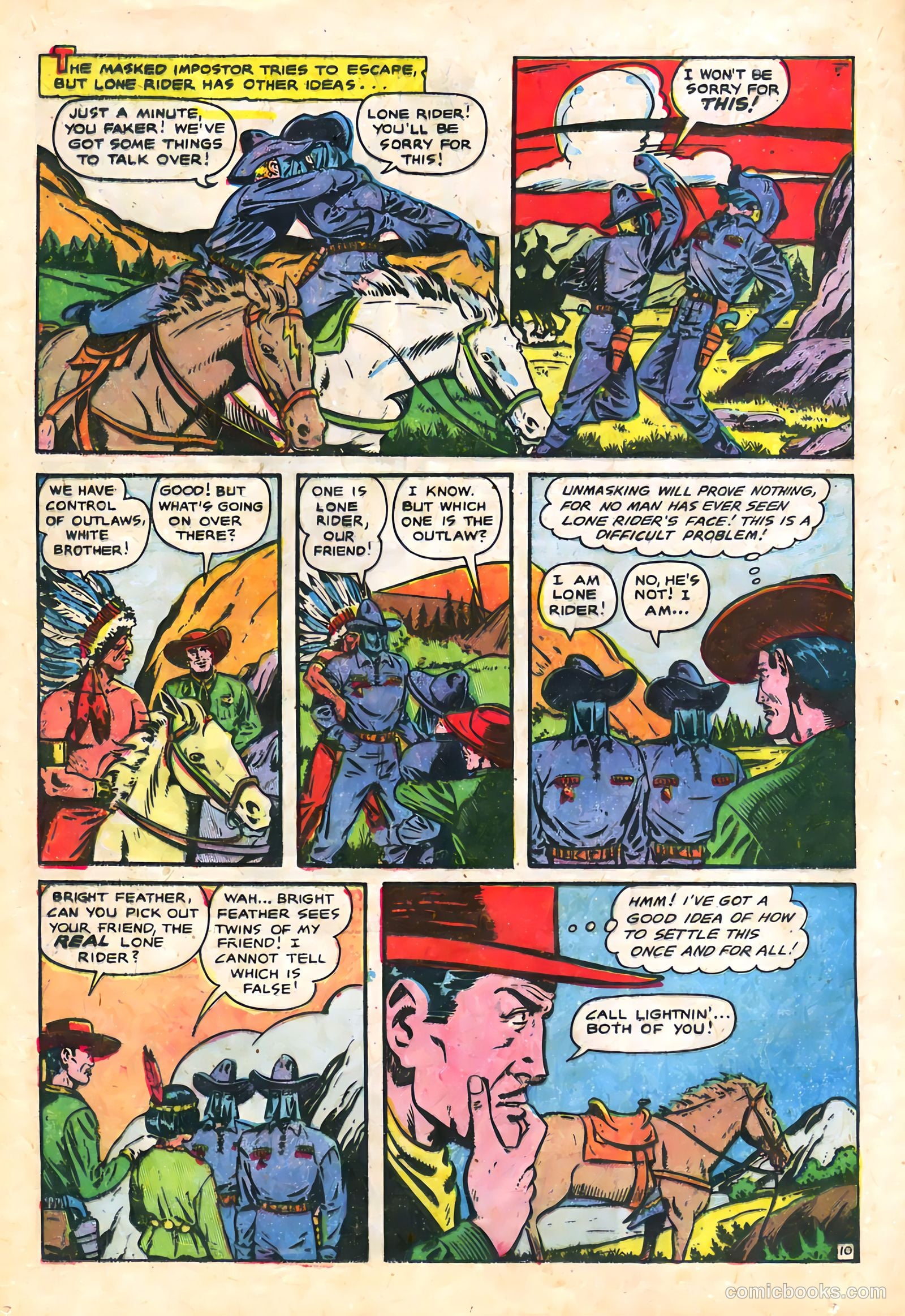 The Lone Rider #21 — page 14 of 36