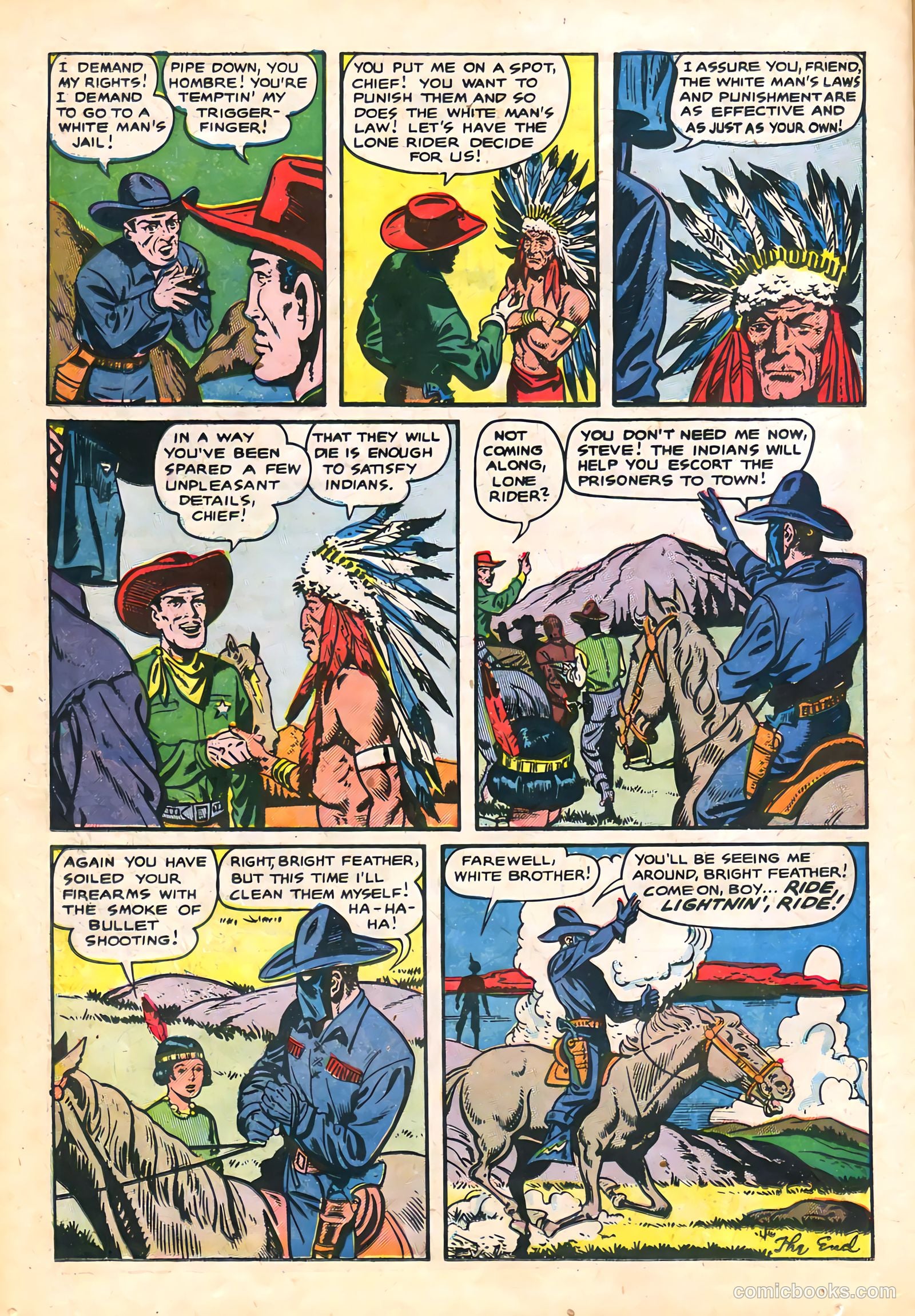 The Lone Rider #21 — page 16 of 36