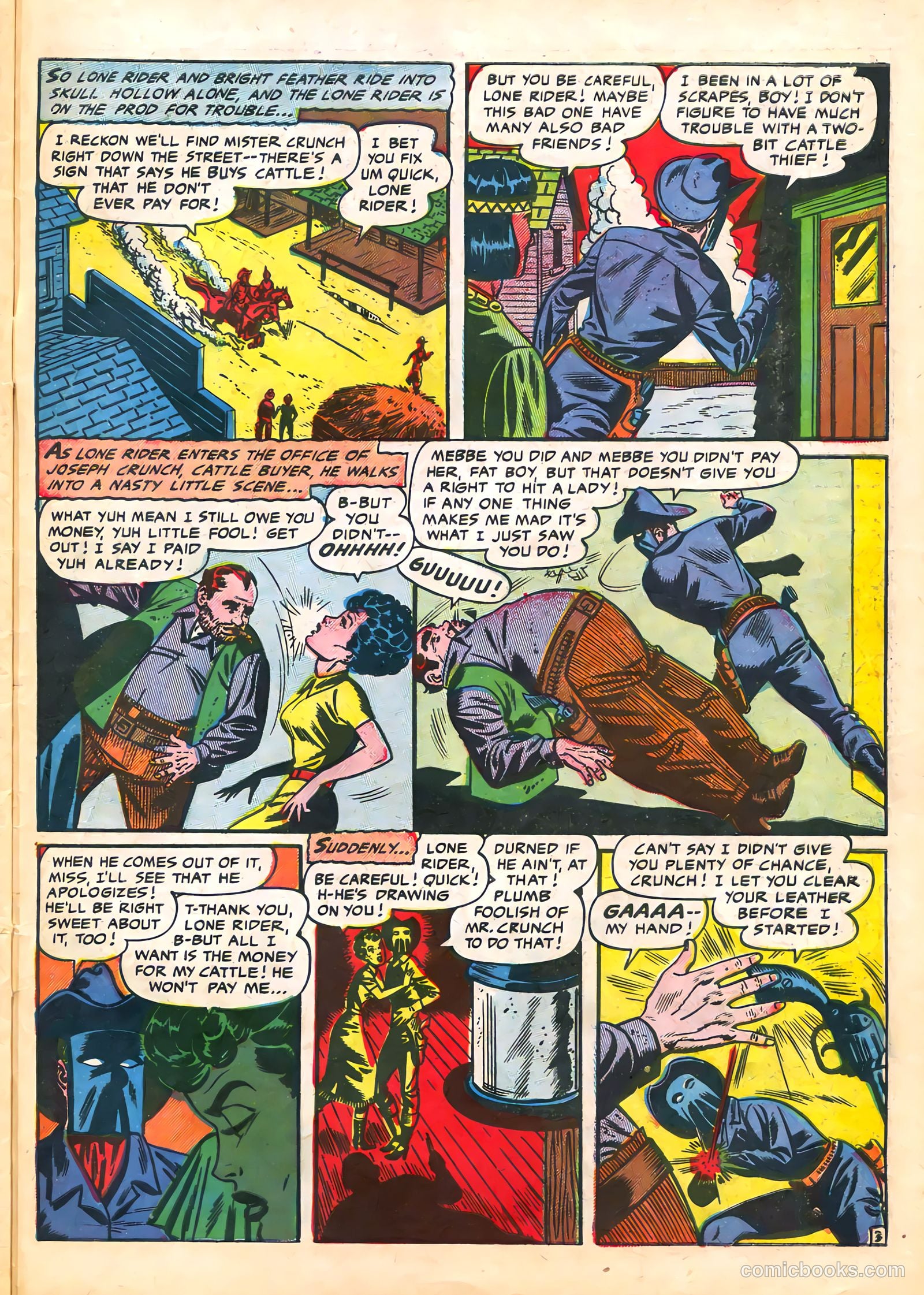 The Lone Rider #21 — page 29 of 36