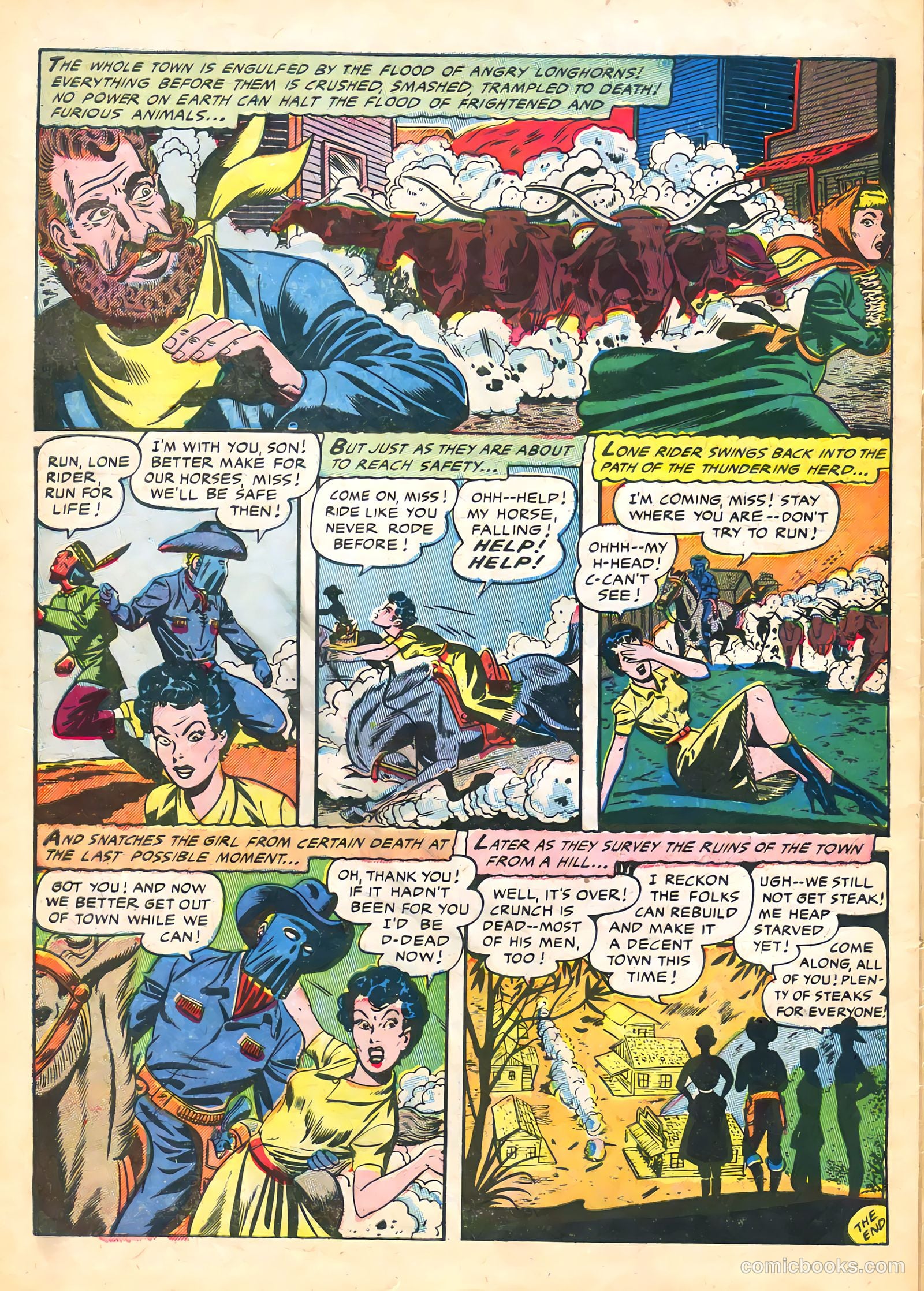 The Lone Rider #21 — page 32 of 36