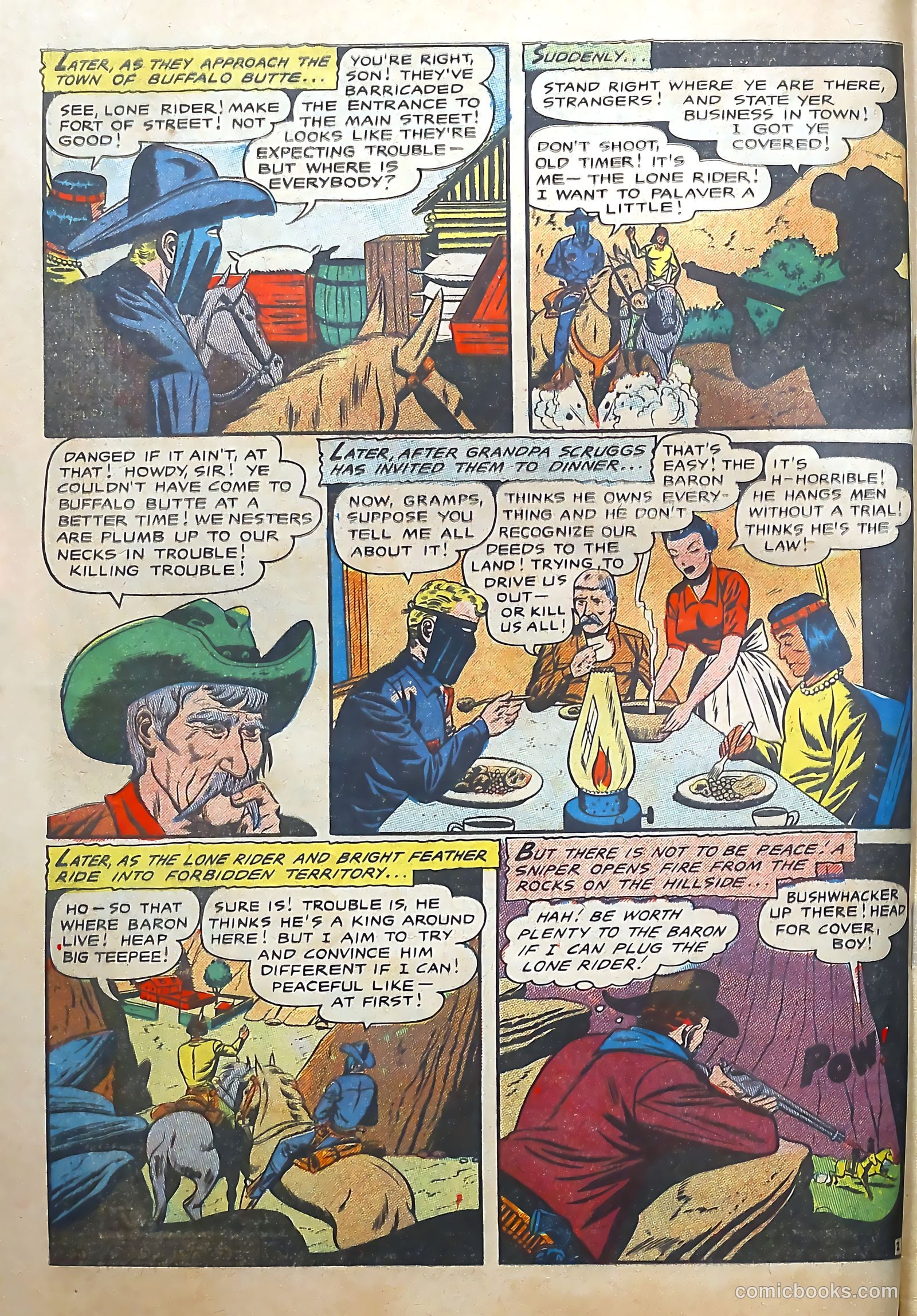 The Lone Rider #22 — page 4 of 36