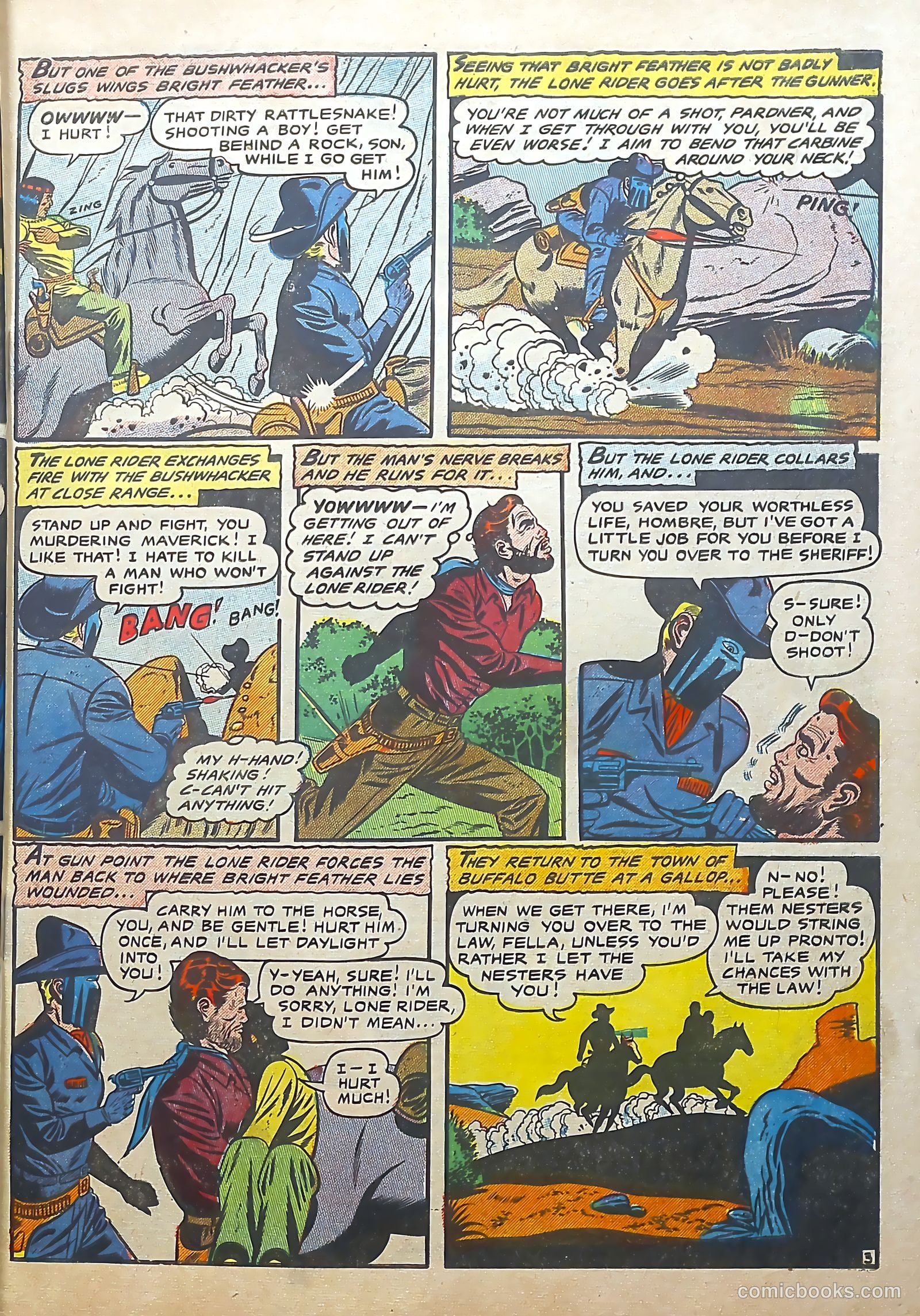 The Lone Rider #22 — page 5 of 36