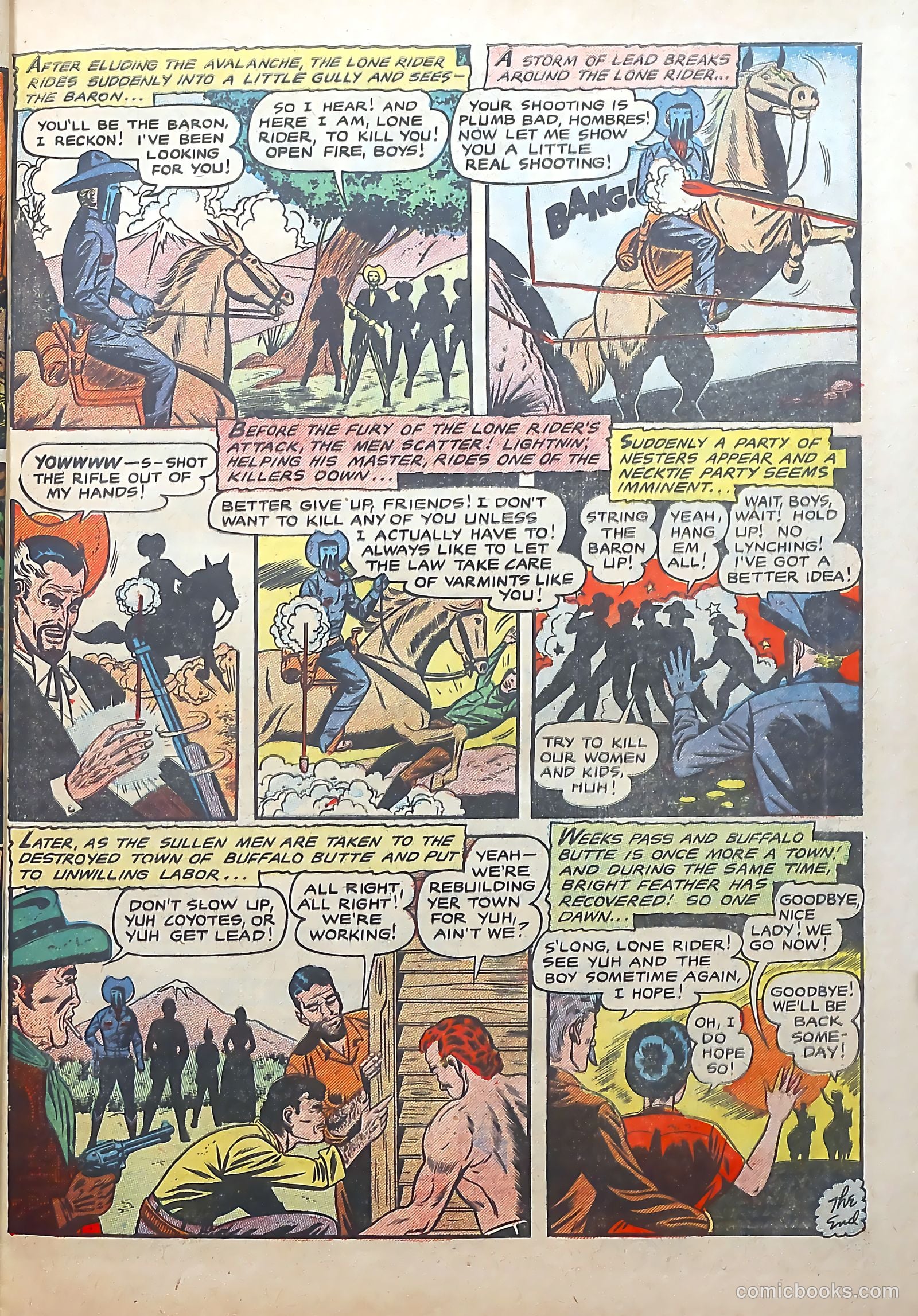 The Lone Rider #22 — page 9 of 36