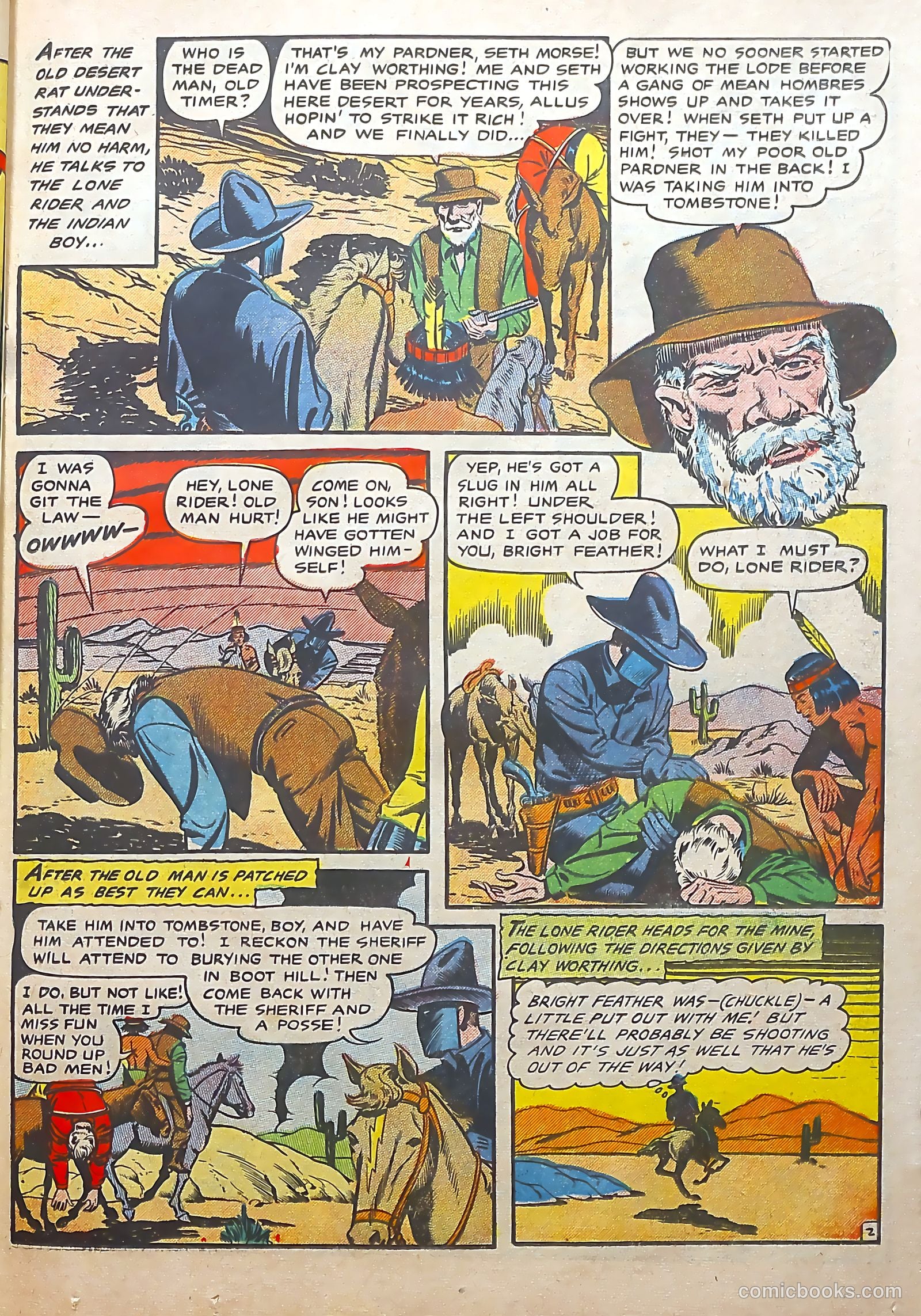 The Lone Rider #22 — page 13 of 36