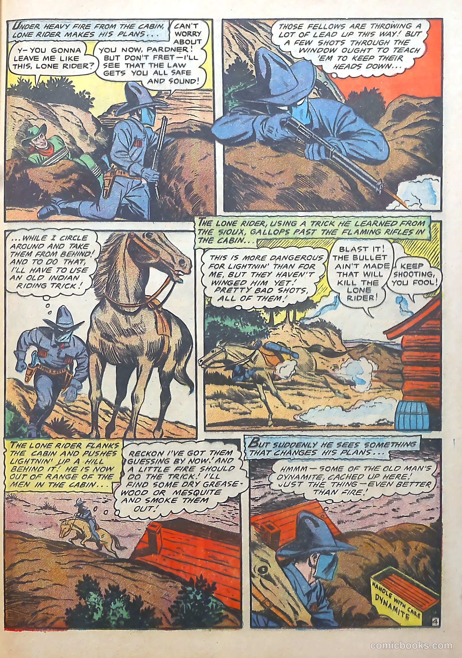 The Lone Rider #22 — page 15 of 36