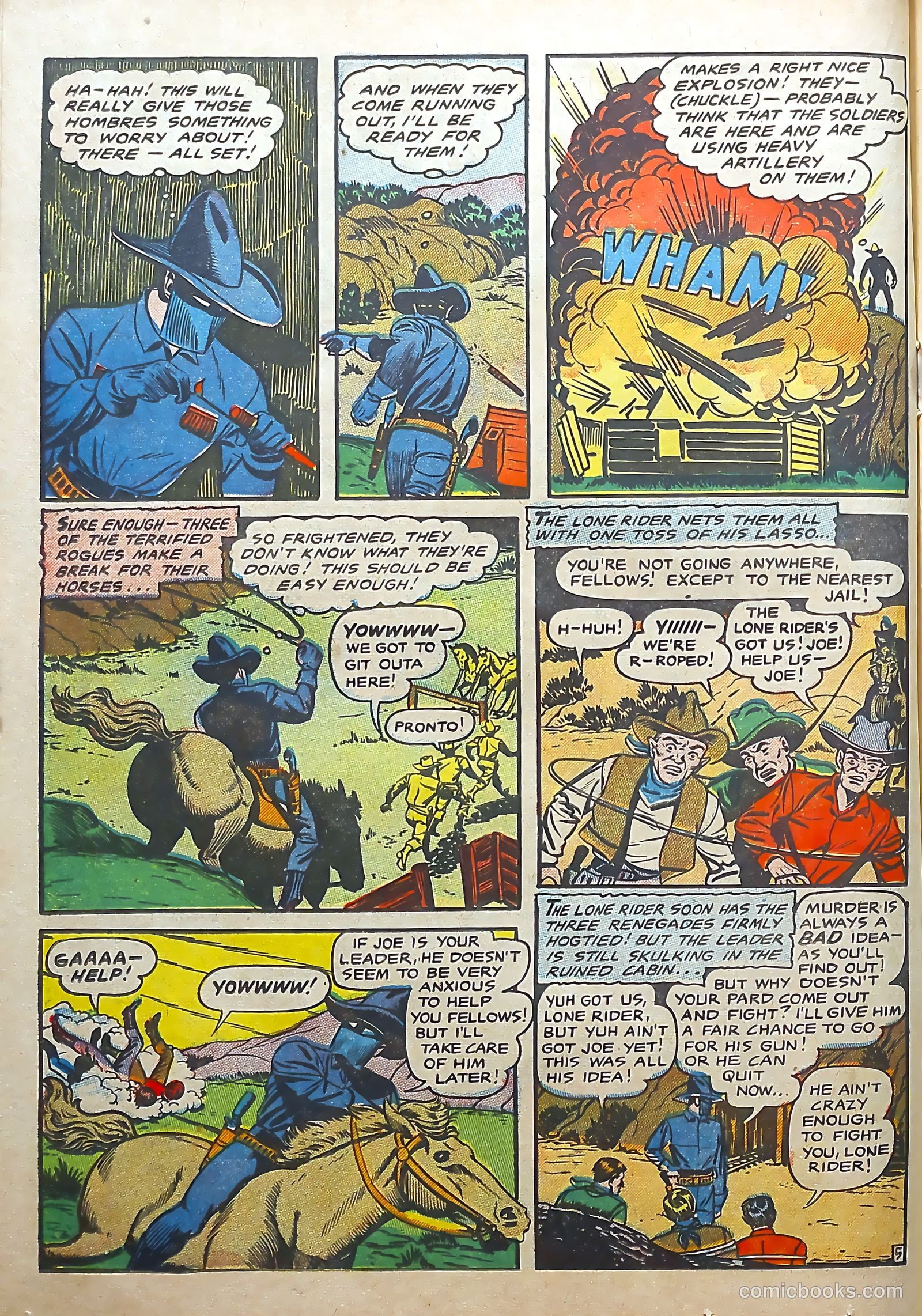 The Lone Rider #22 — page 16 of 36