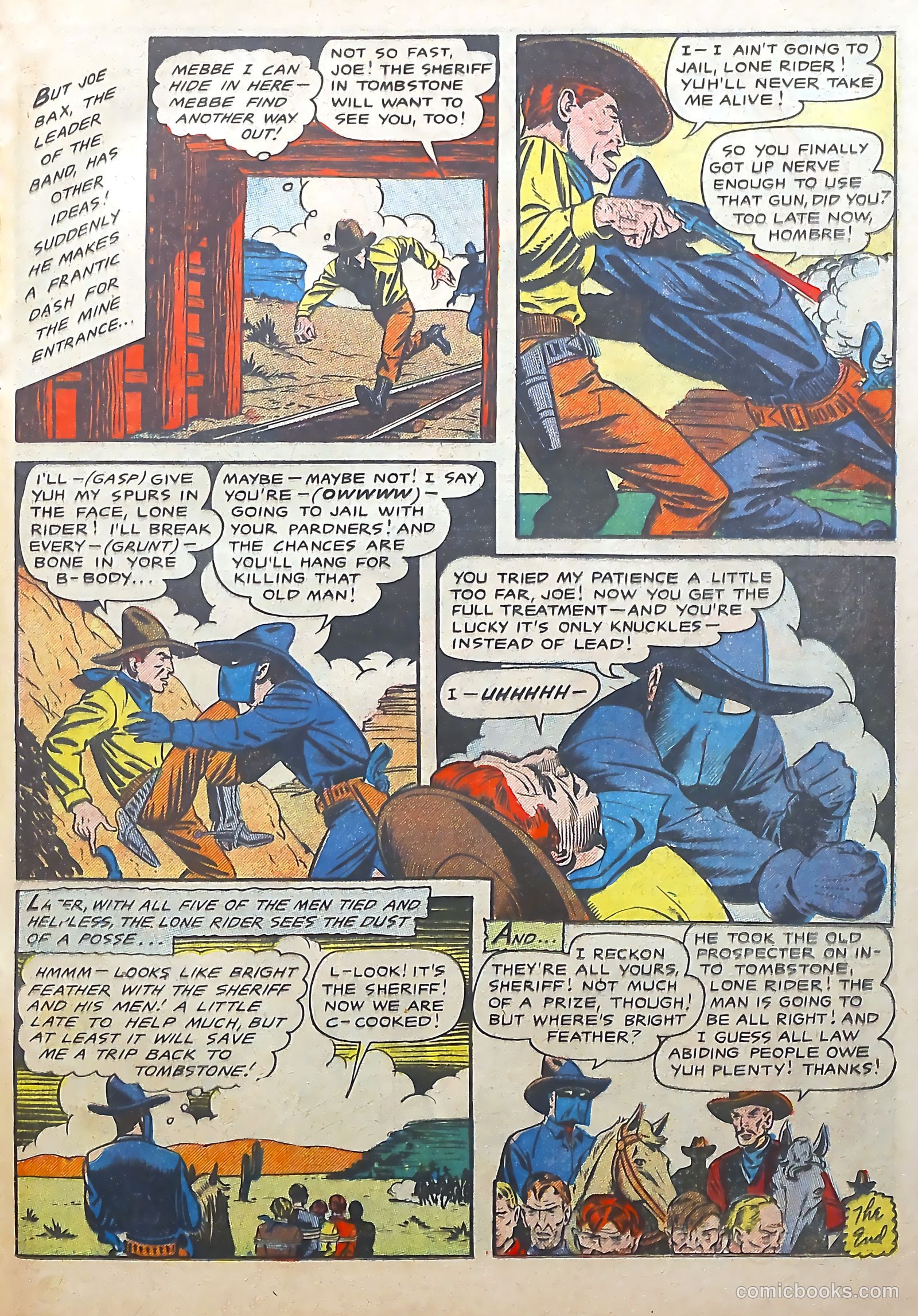 The Lone Rider #22 — page 17 of 36