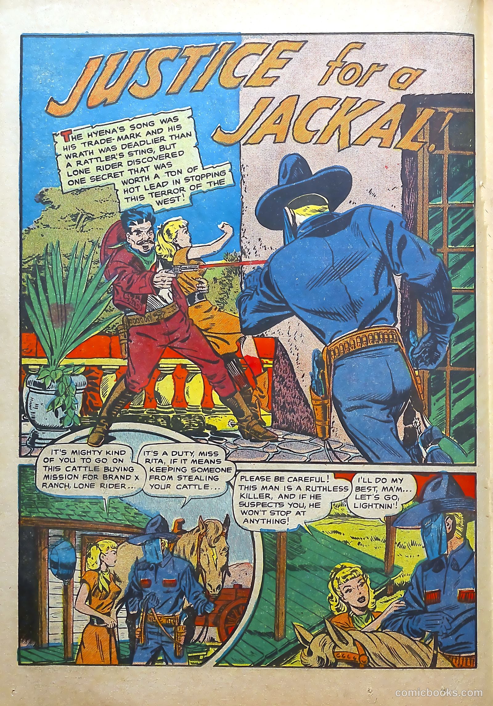 The Lone Rider #22 — page 18 of 36