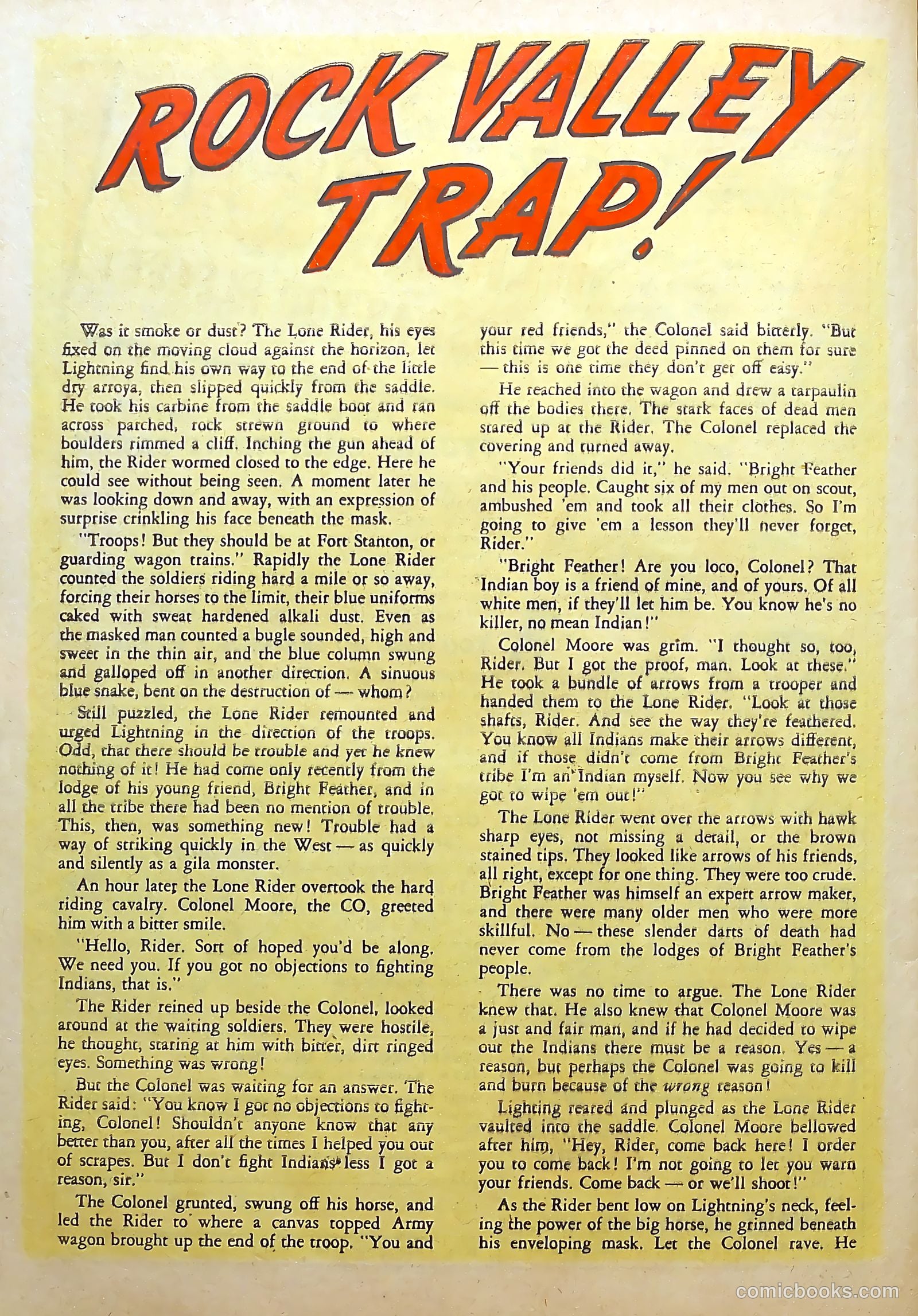 The Lone Rider #22 — page 28 of 36