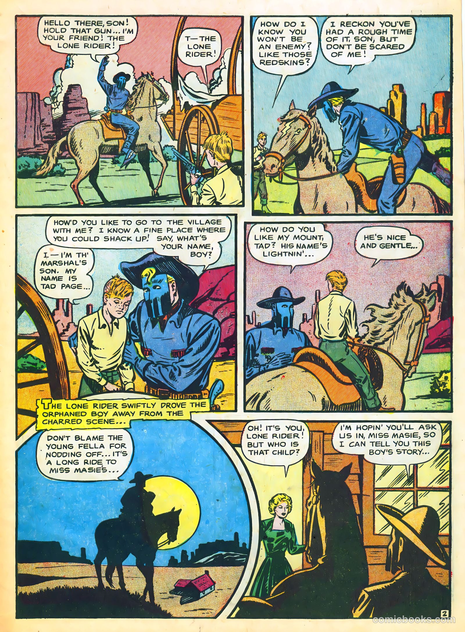 The Lone Rider #23 — page 5 of 36