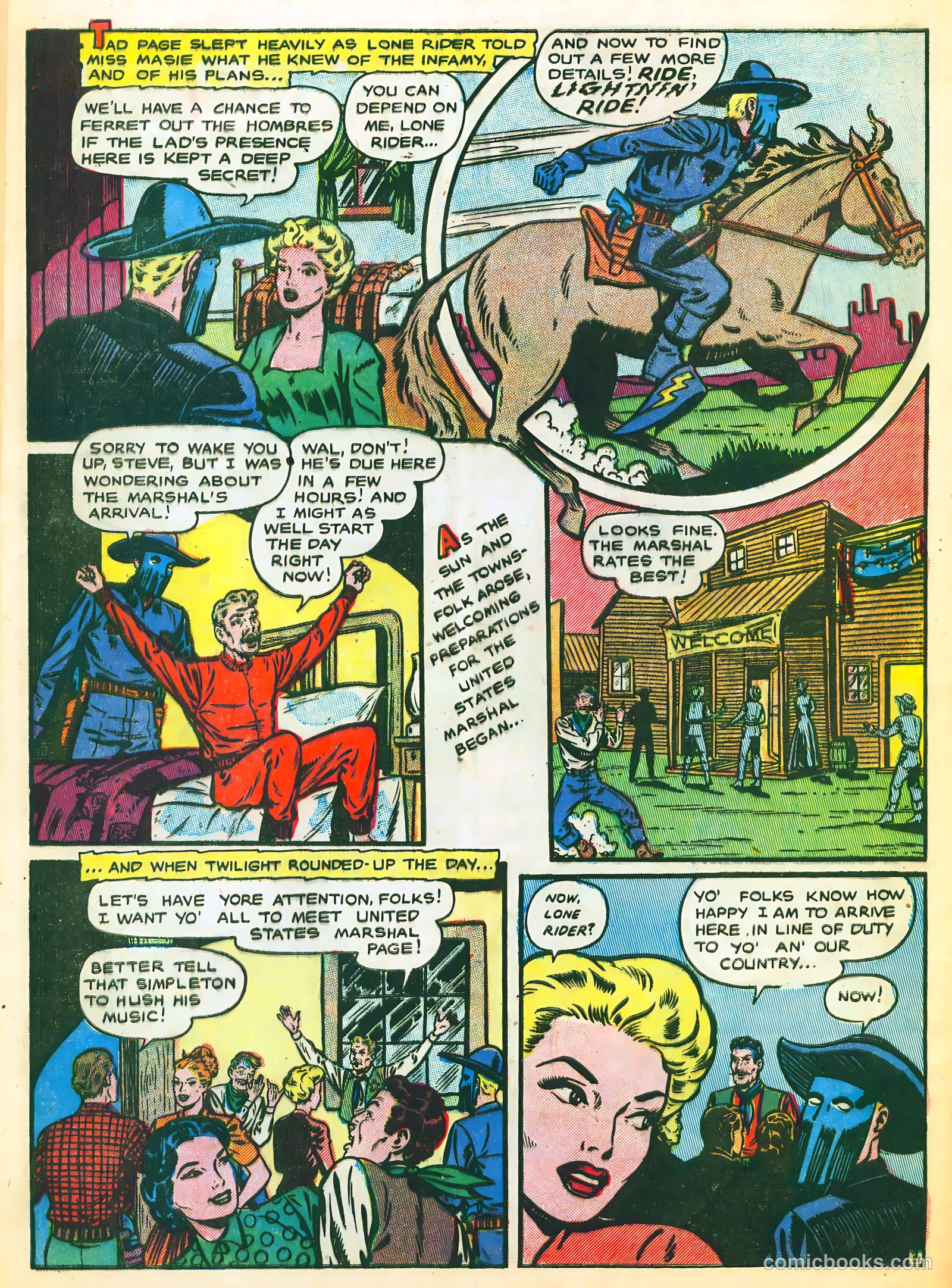 The Lone Rider #23 — page 6 of 36