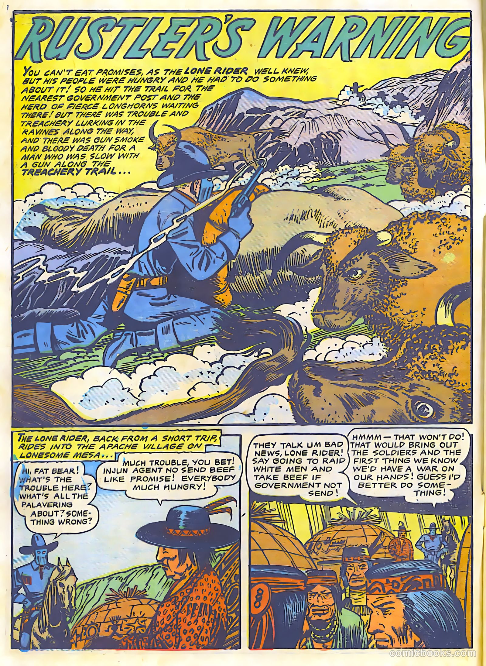 The Lone Rider #24 — page 2 of 27