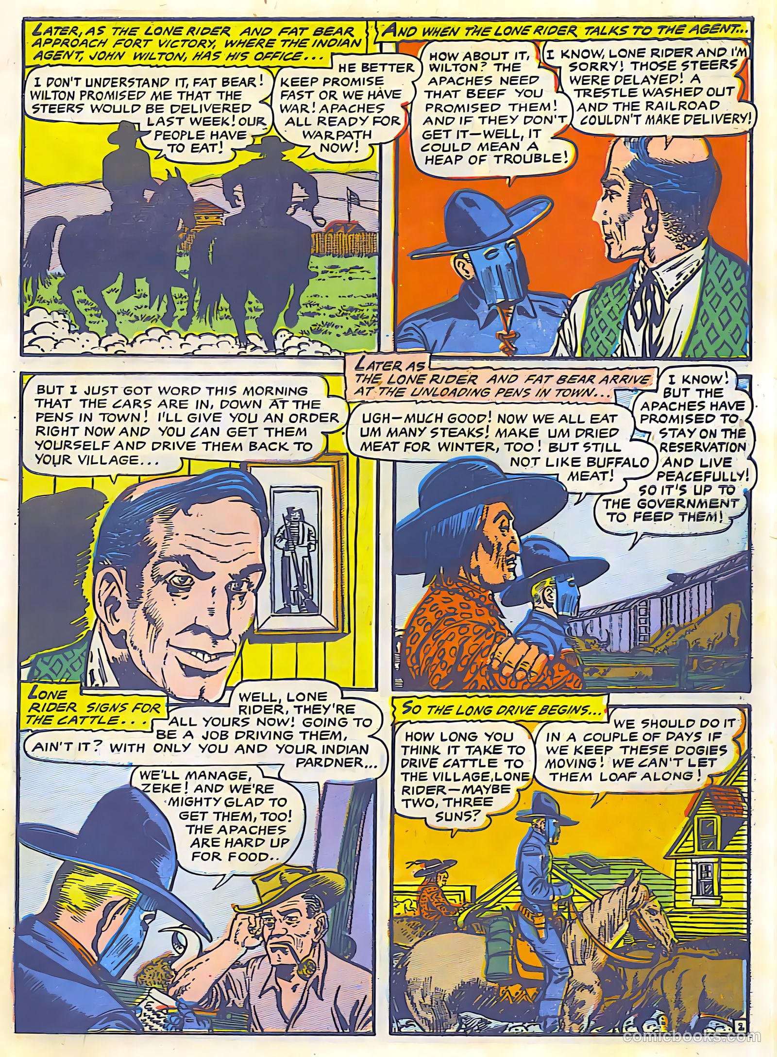 The Lone Rider #24 — page 3 of 27