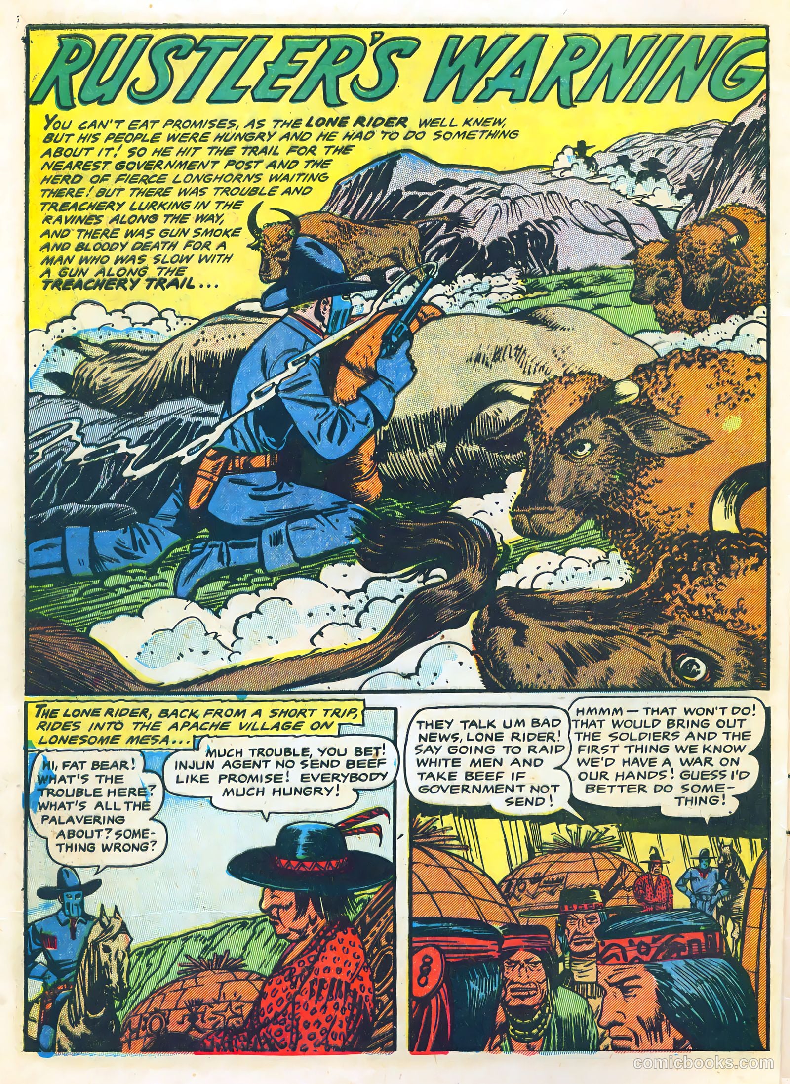 The Lone Rider #24 — page 4 of 36