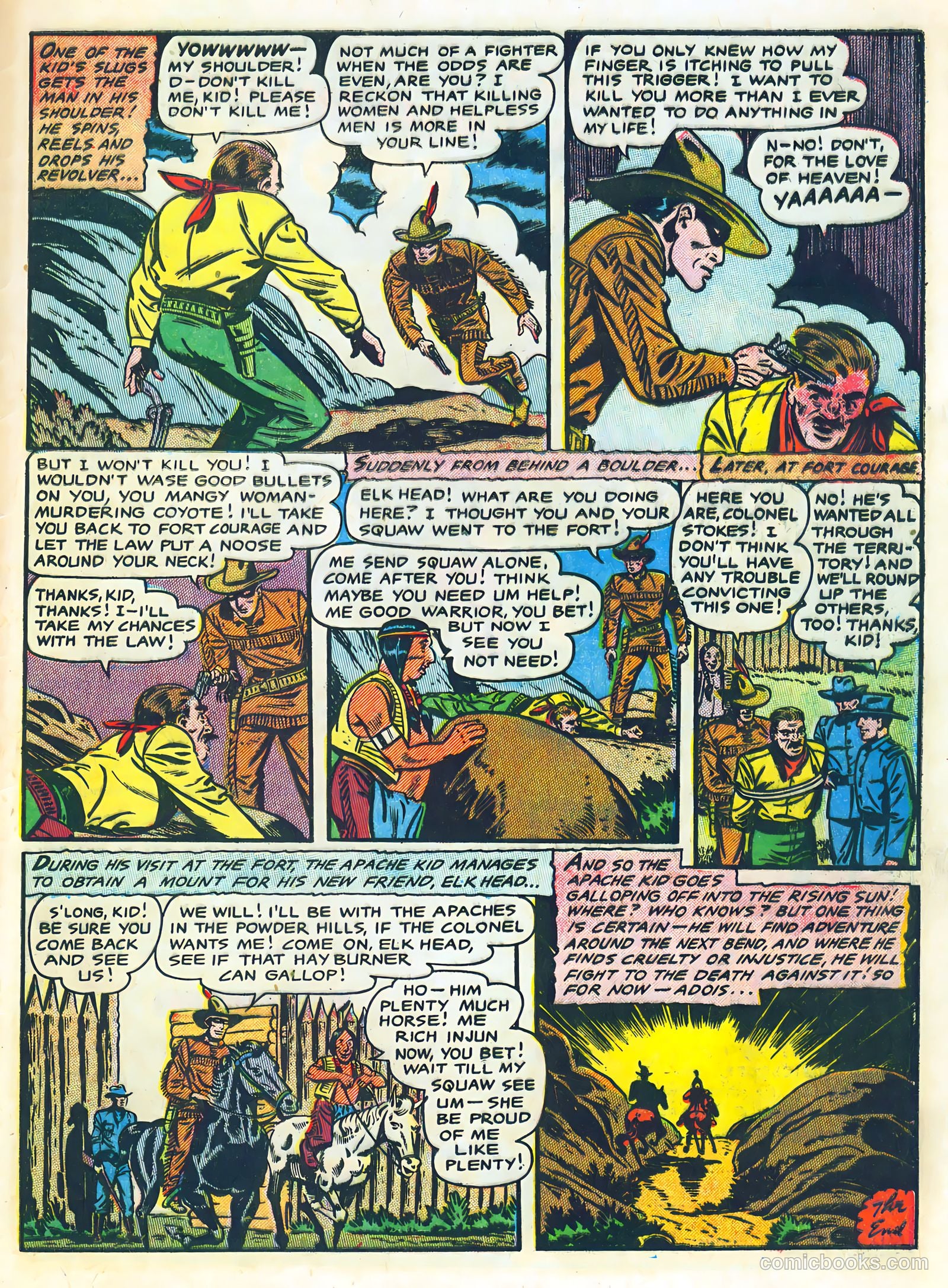 The Lone Rider #24 — page 33 of 36