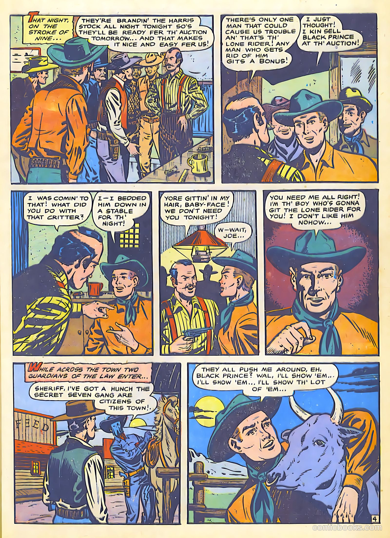 The Lone Rider #25 — page 7 of 36