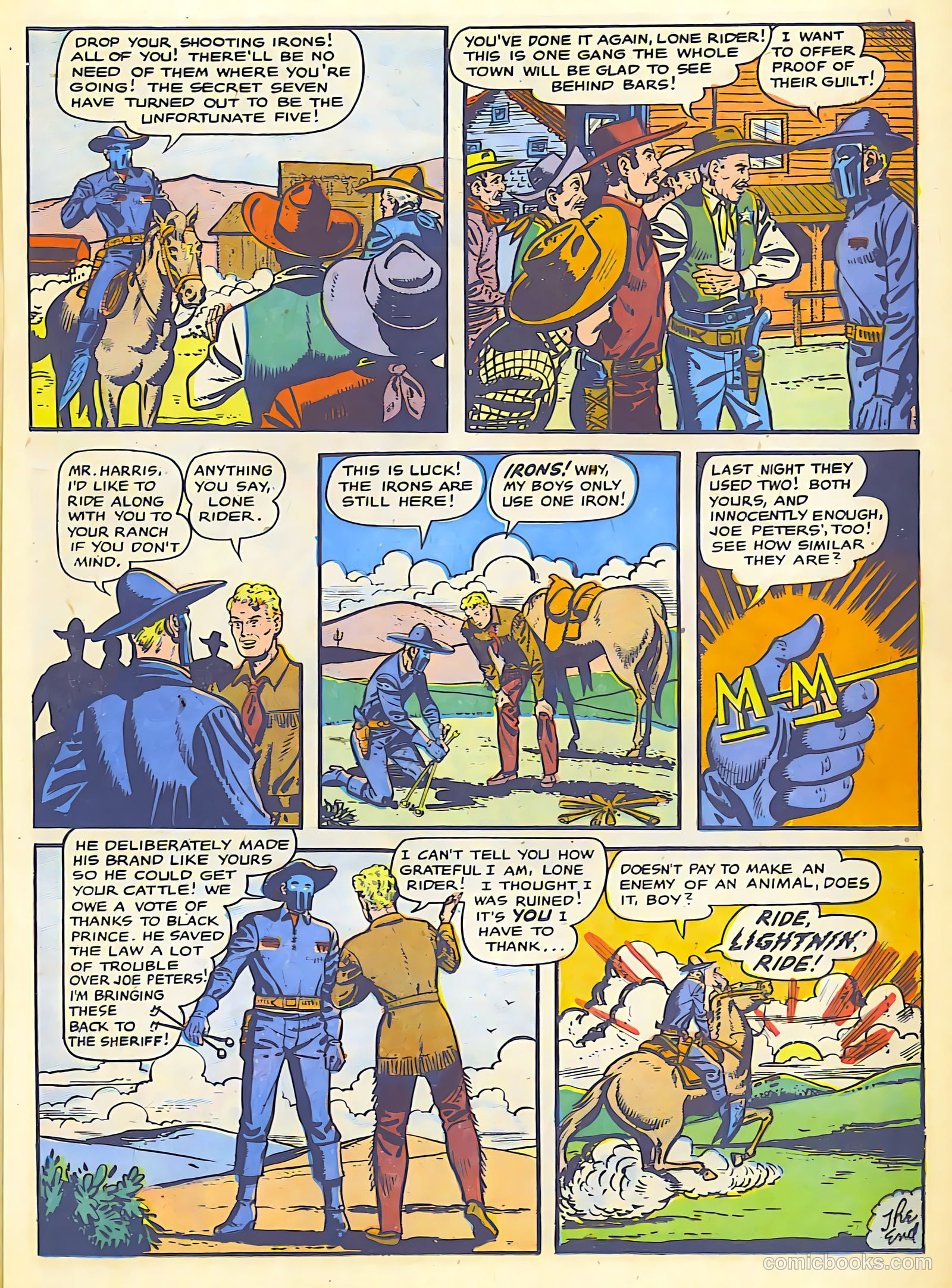 The Lone Rider #25 — page 13 of 36