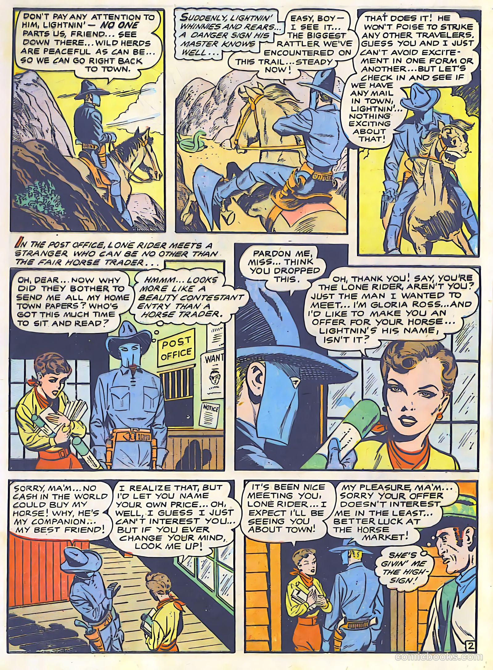 The Lone Rider #26 — page 4 of 36
