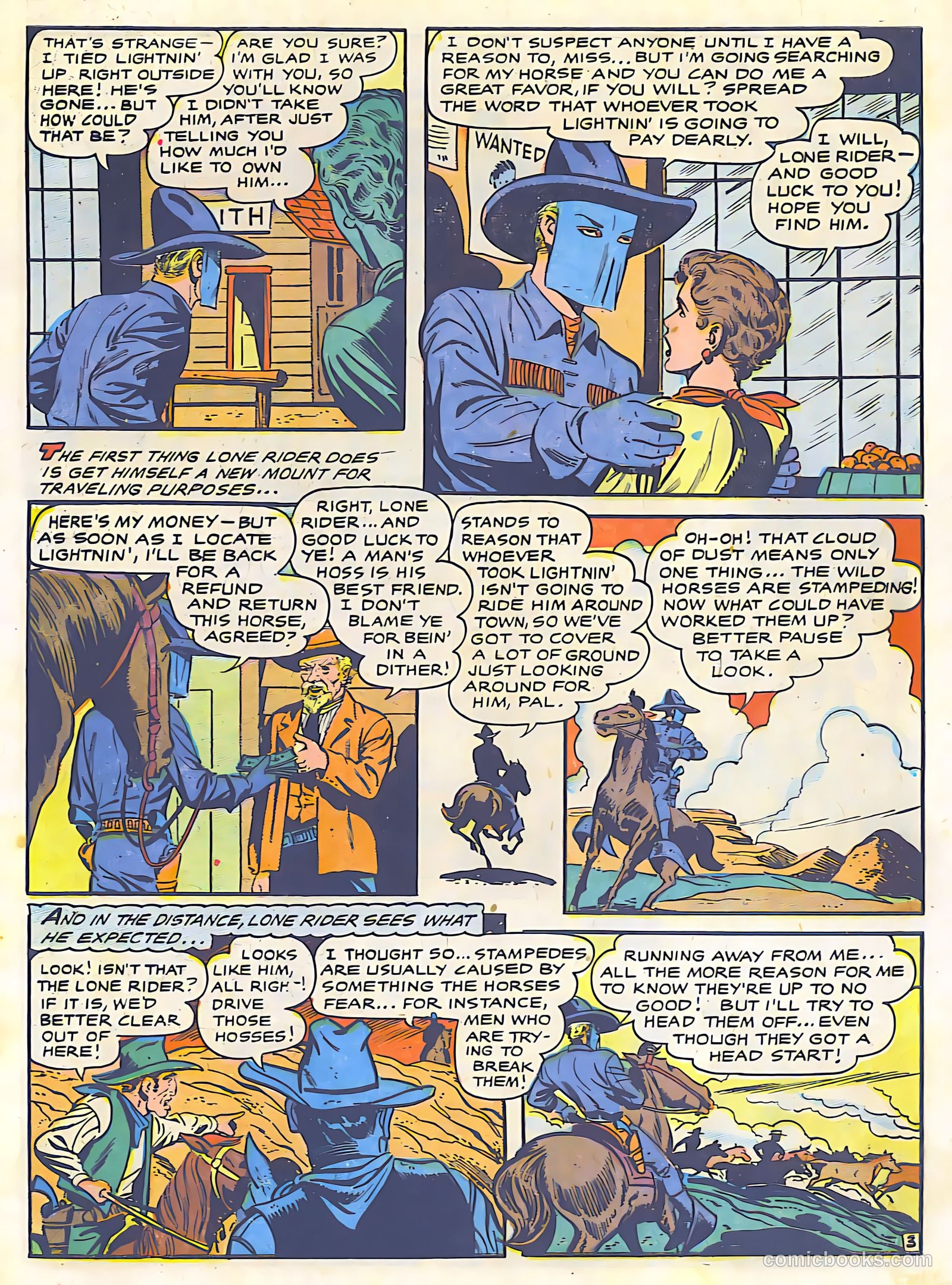 The Lone Rider #26 — page 5 of 36