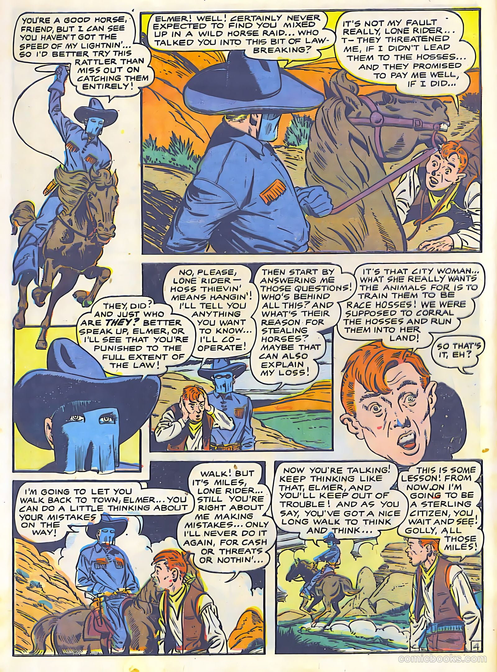 The Lone Rider #26 — page 6 of 36