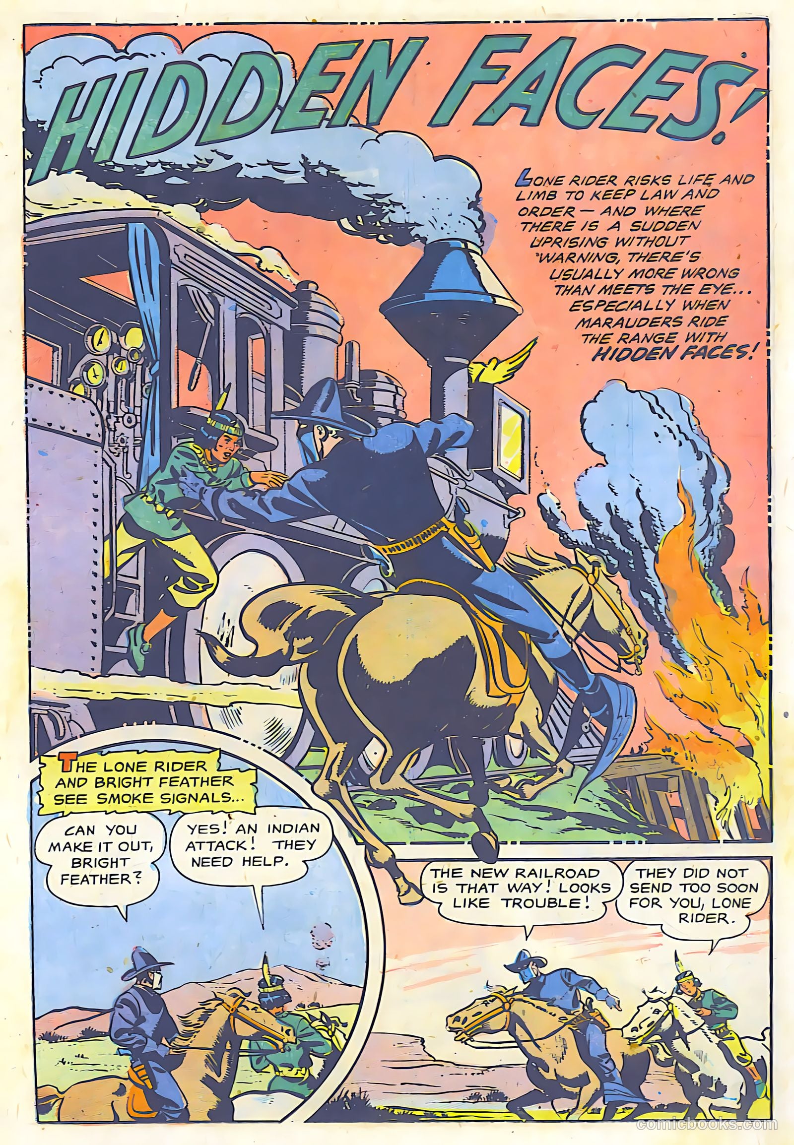 The Lone Rider #26 — page 23 of 36