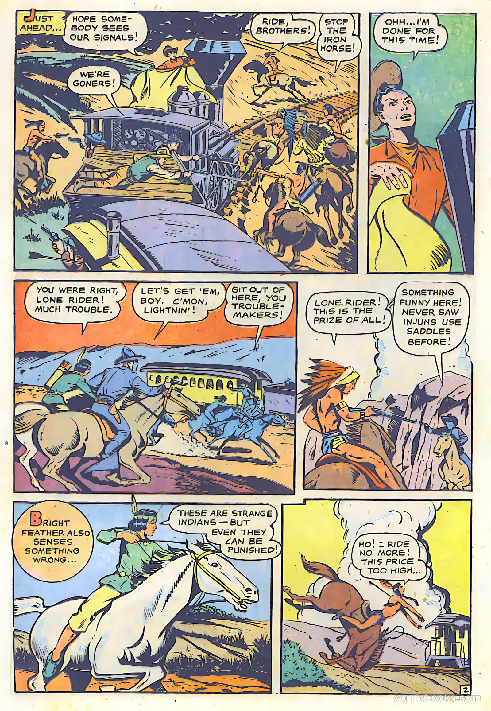The Lone Rider #26 — page 24 of 36