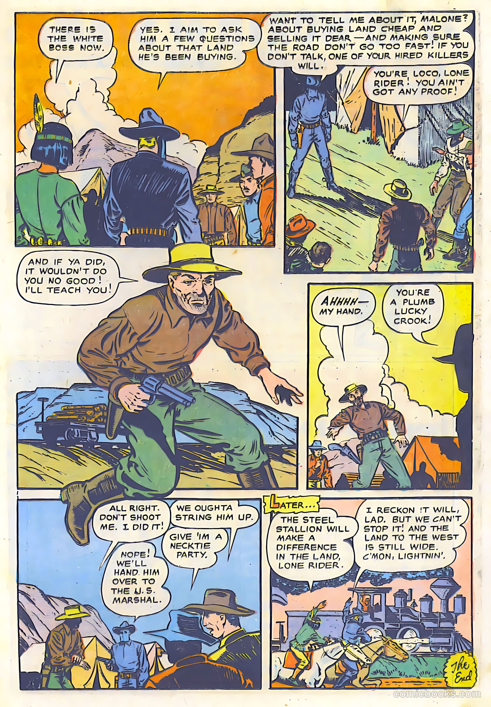 The Lone Rider #26 — page 29 of 36