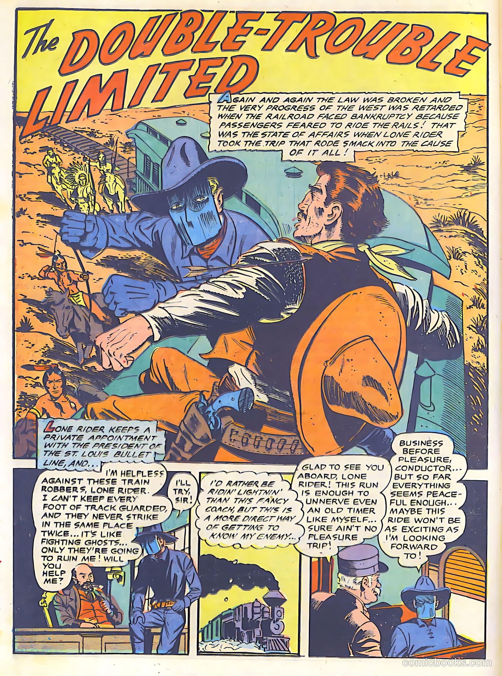 The Lone Rider #26 — page 30 of 36