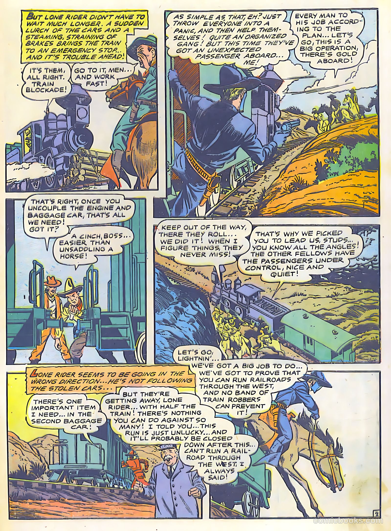 The Lone Rider #26 — page 31 of 36