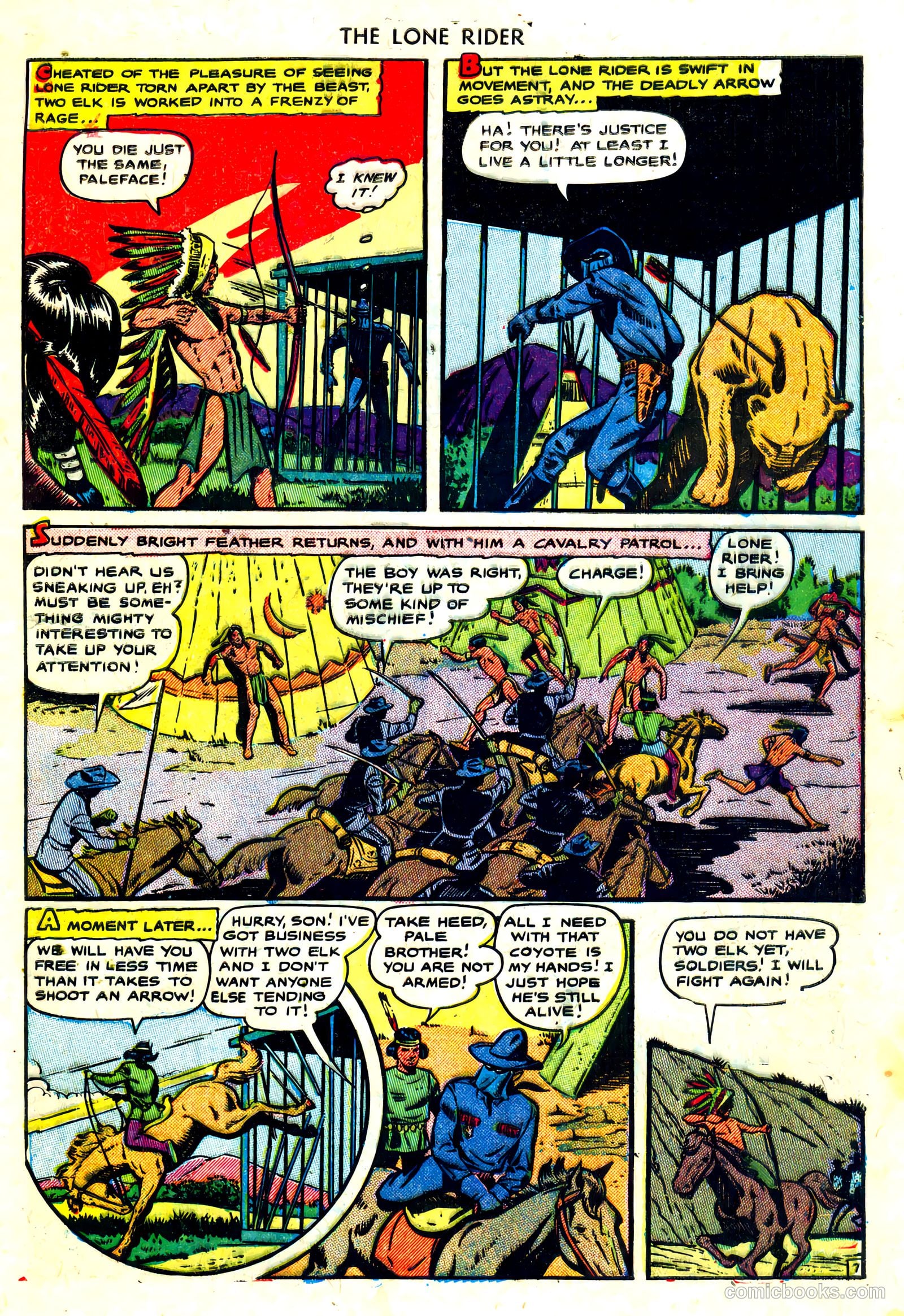 The Lone Rider #3 — page 9 of 36