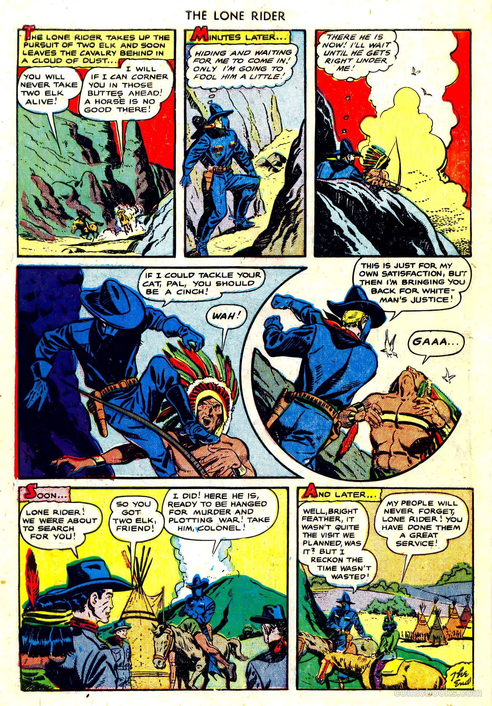 The Lone Rider #3 — page 10 of 36