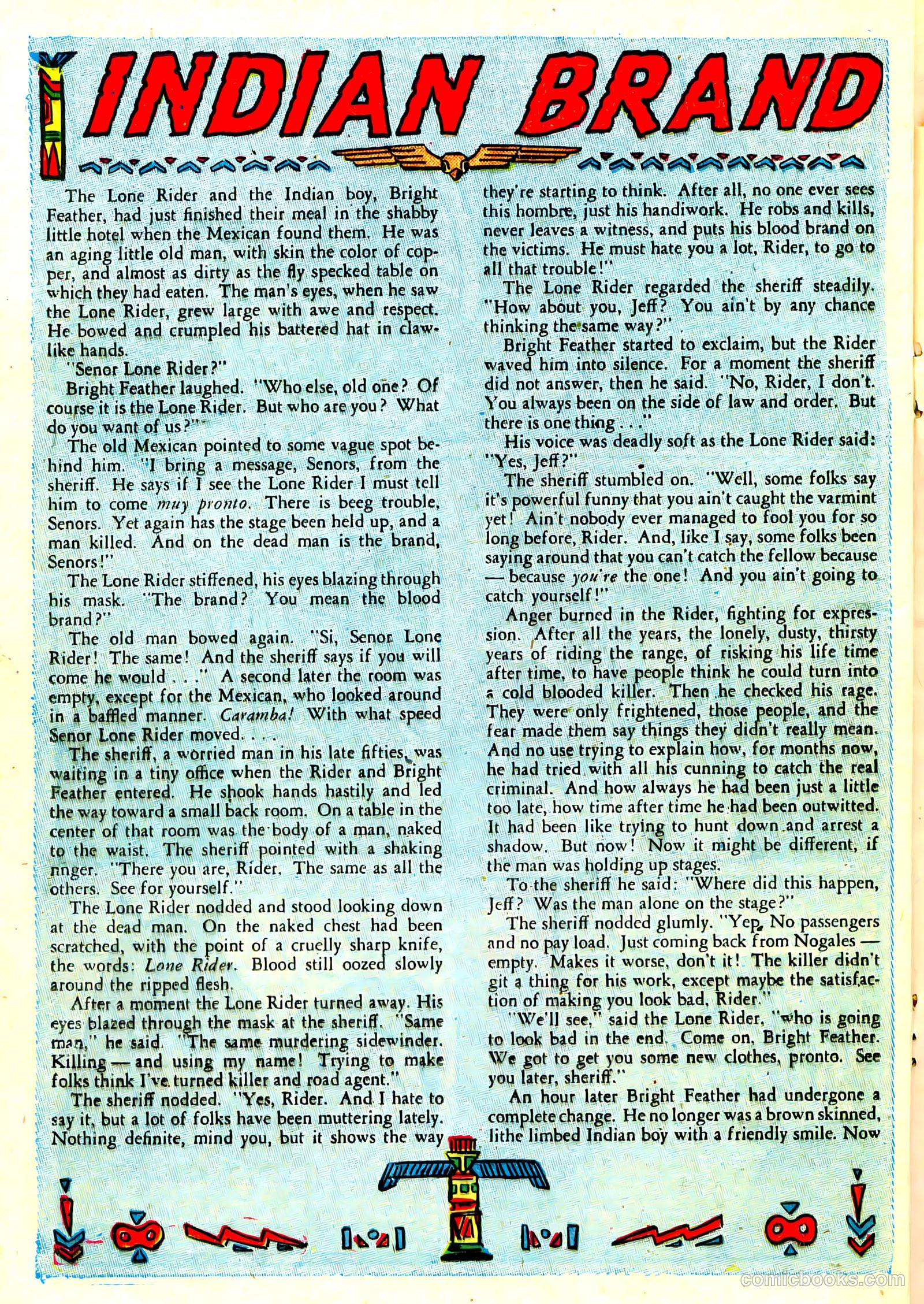 The Lone Rider #3 — page 16 of 36