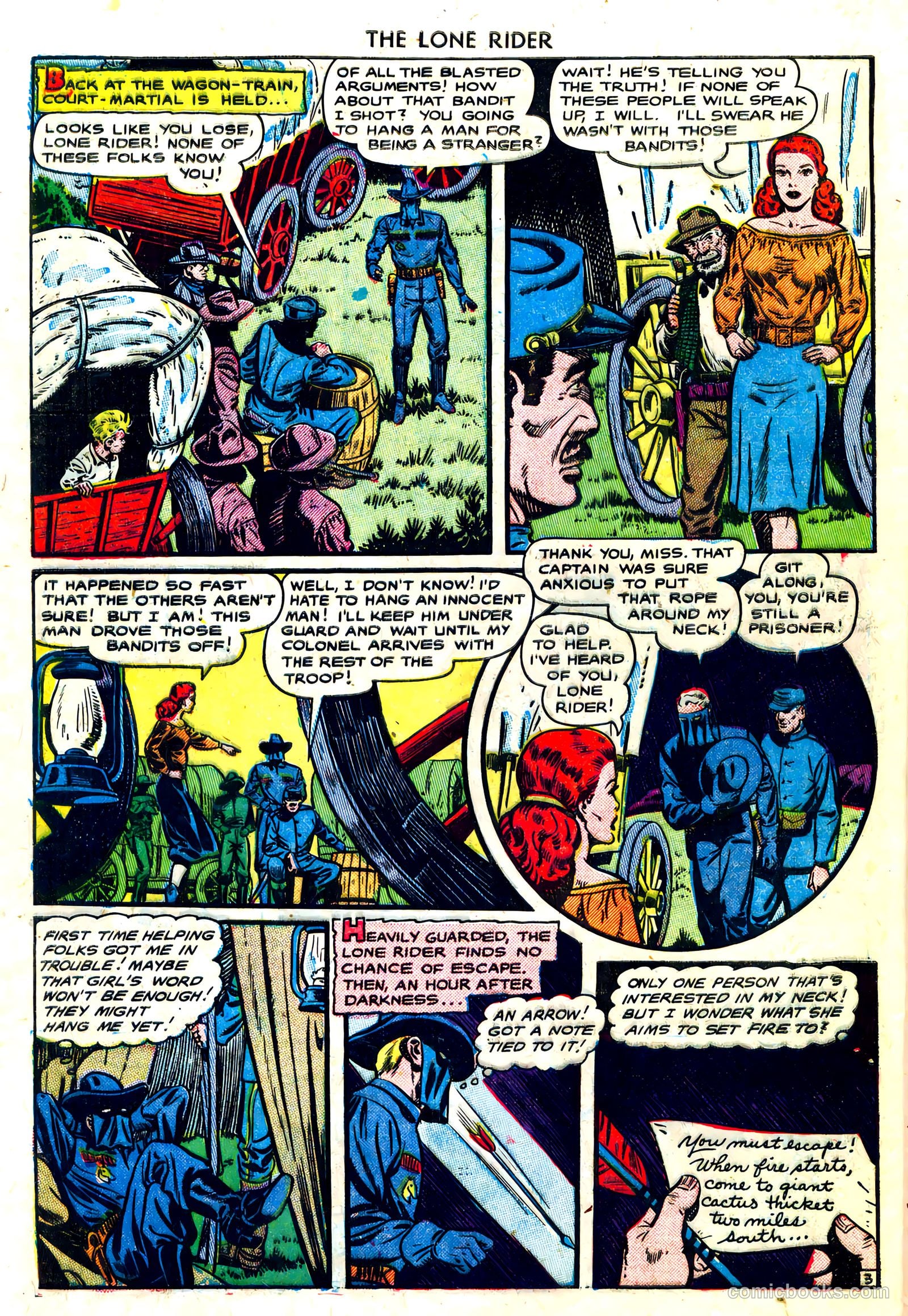 The Lone Rider #3 — page 28 of 36
