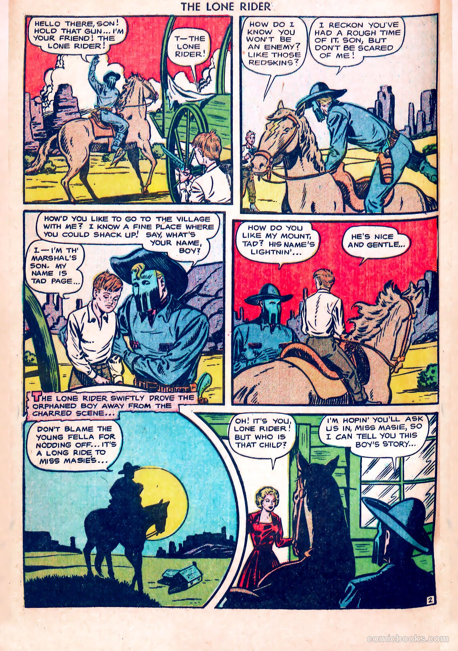 The Lone Rider #5 — page 4 of 36