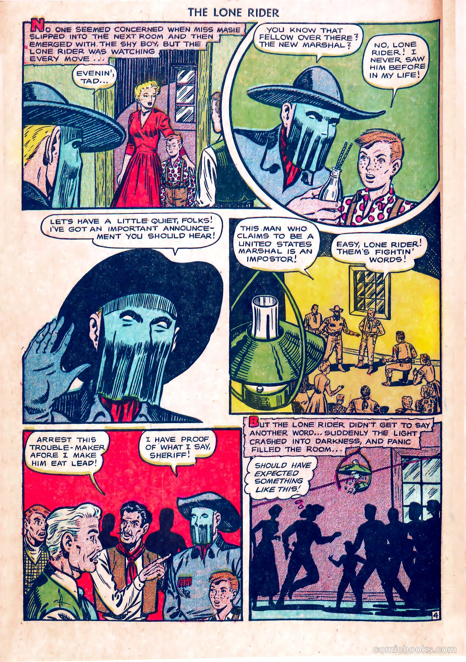 The Lone Rider #5 — page 6 of 36