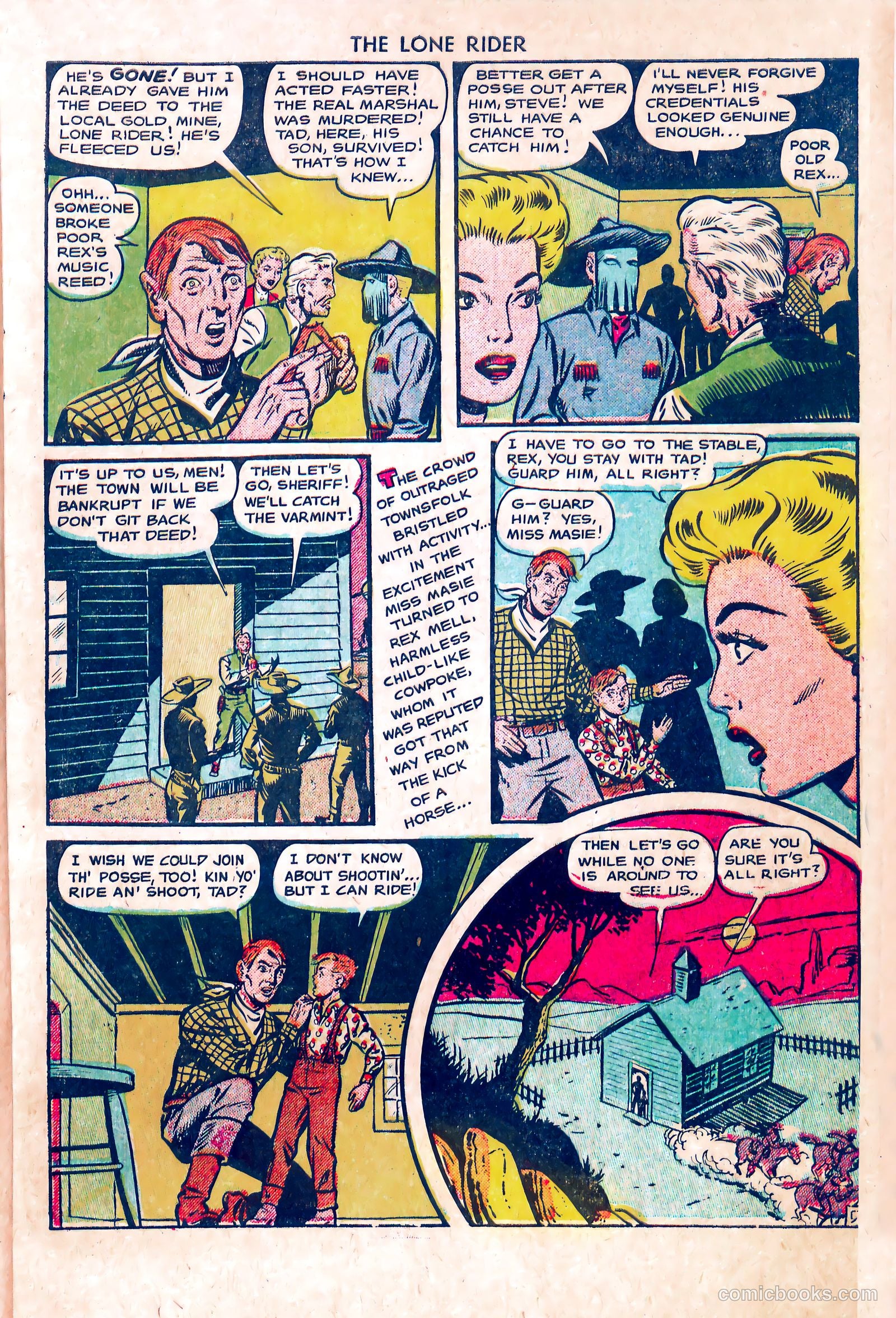 The Lone Rider #5 — page 7 of 36
