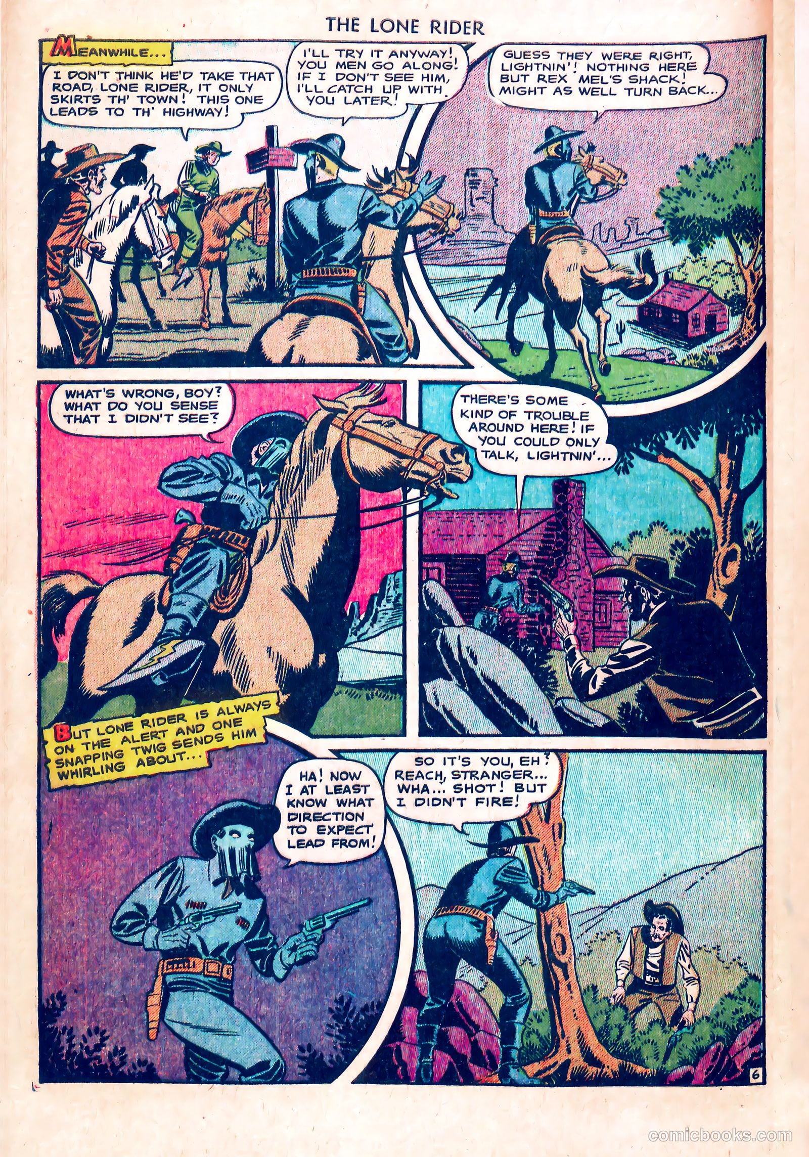 The Lone Rider #5 — page 8 of 36