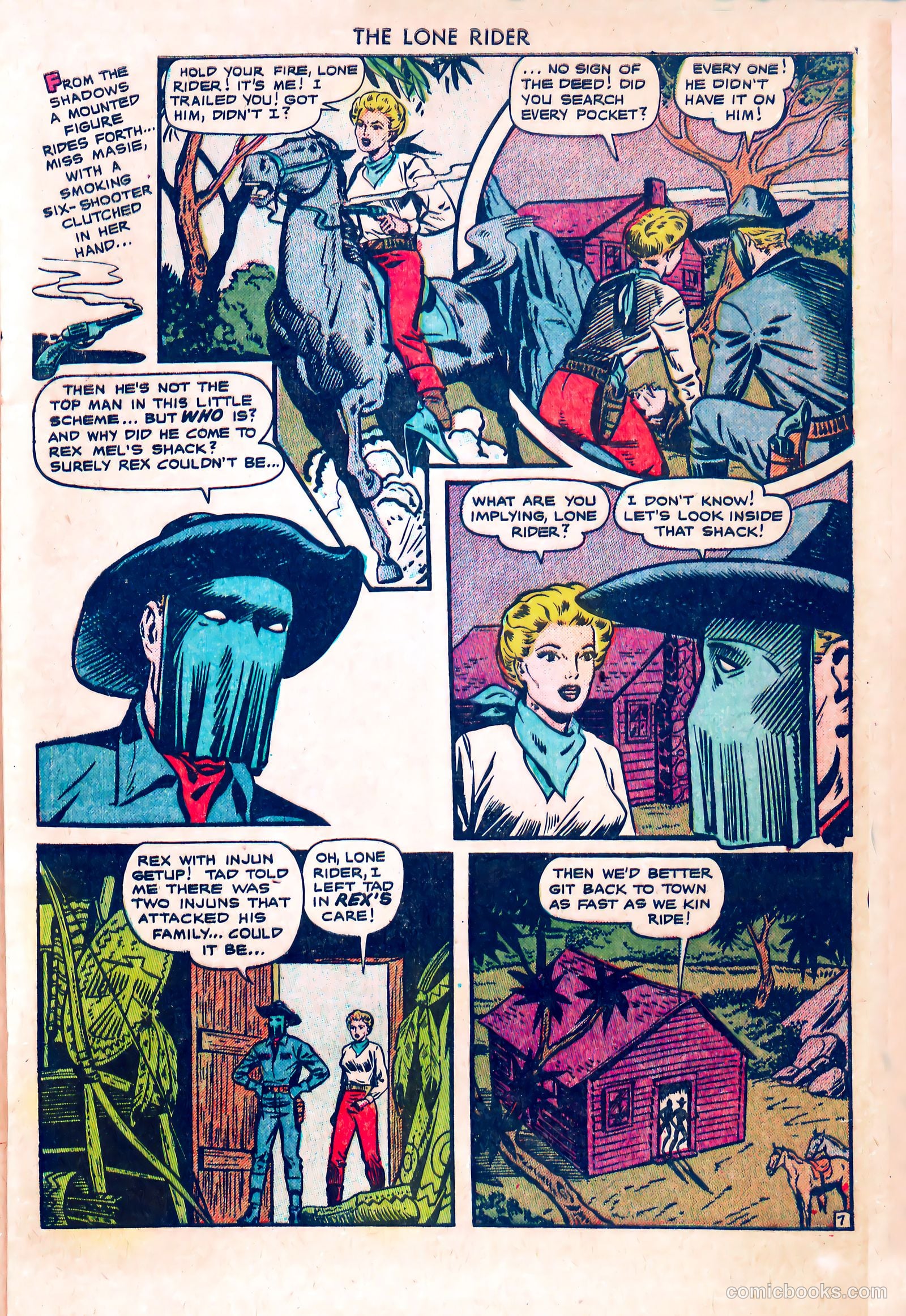The Lone Rider #5 — page 9 of 36