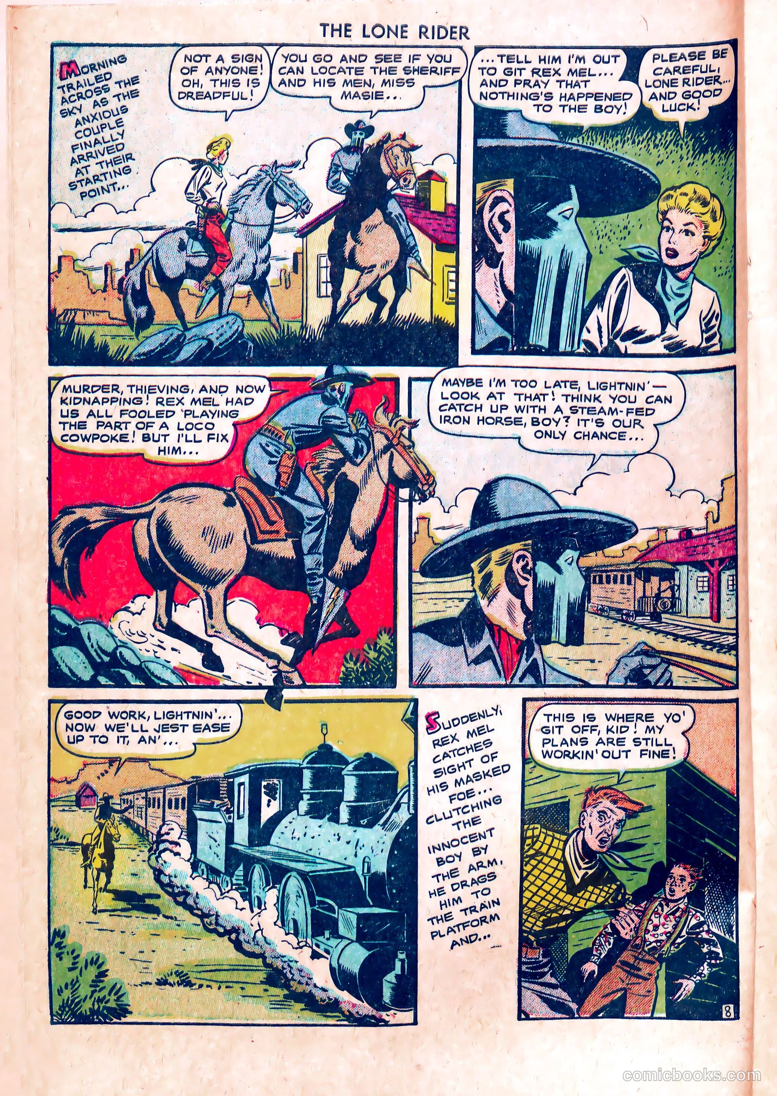 The Lone Rider #5 — page 10 of 36
