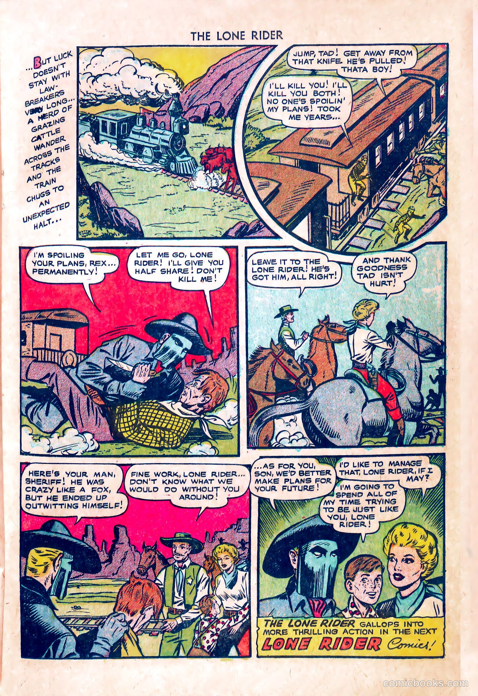The Lone Rider #5 — page 11 of 36