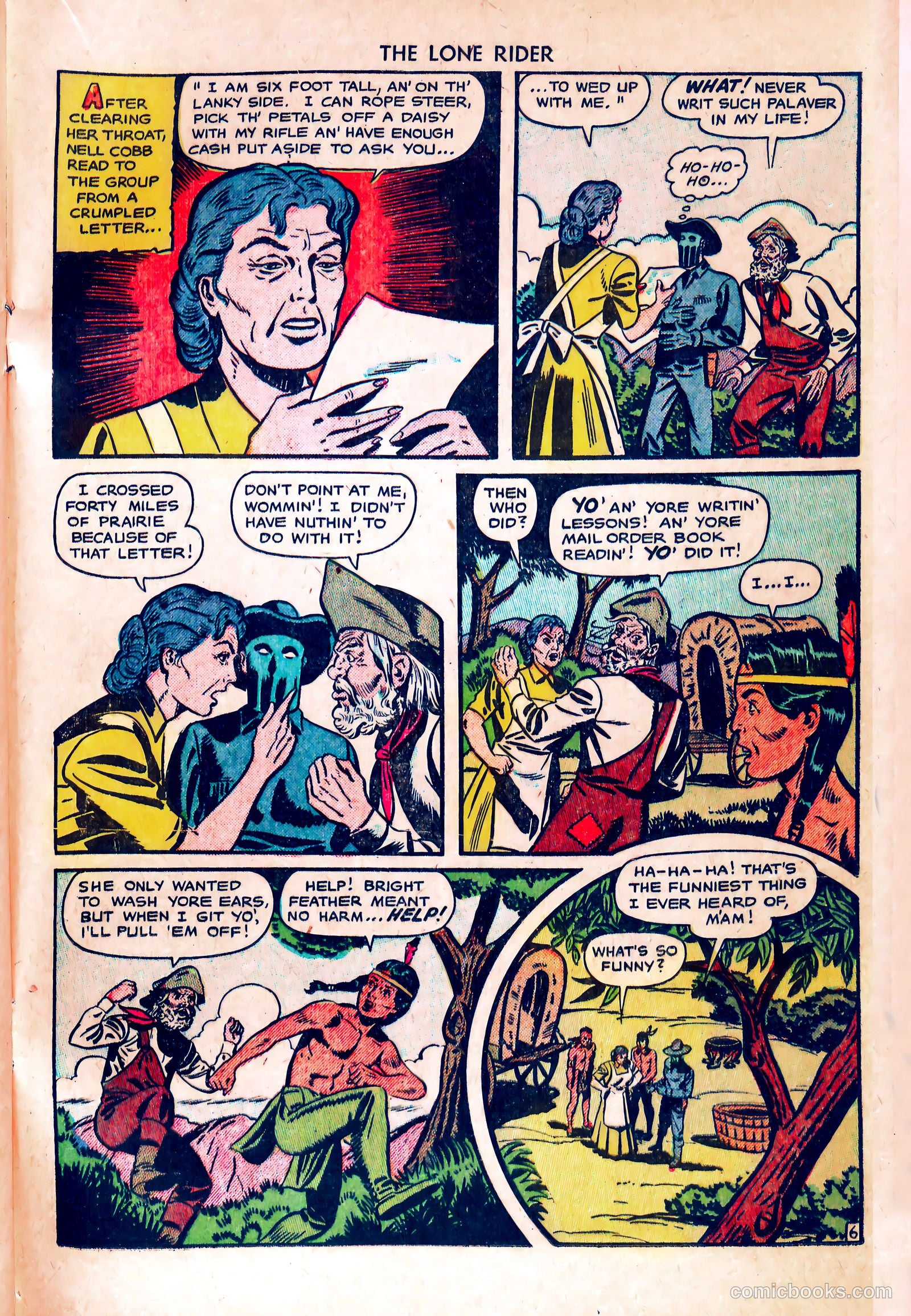 The Lone Rider #5 — page 17 of 36