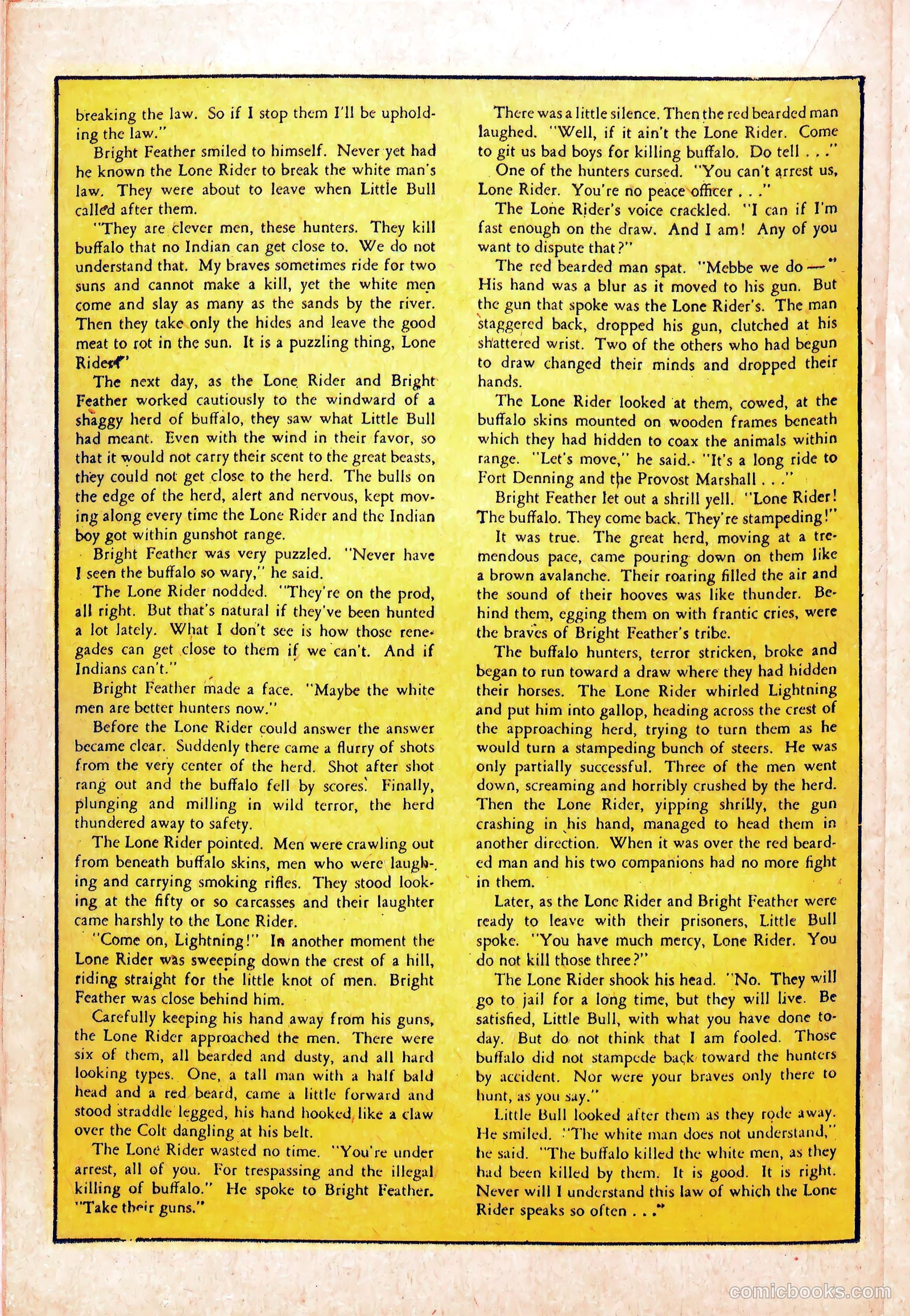 The Lone Rider #5 — page 20 of 36