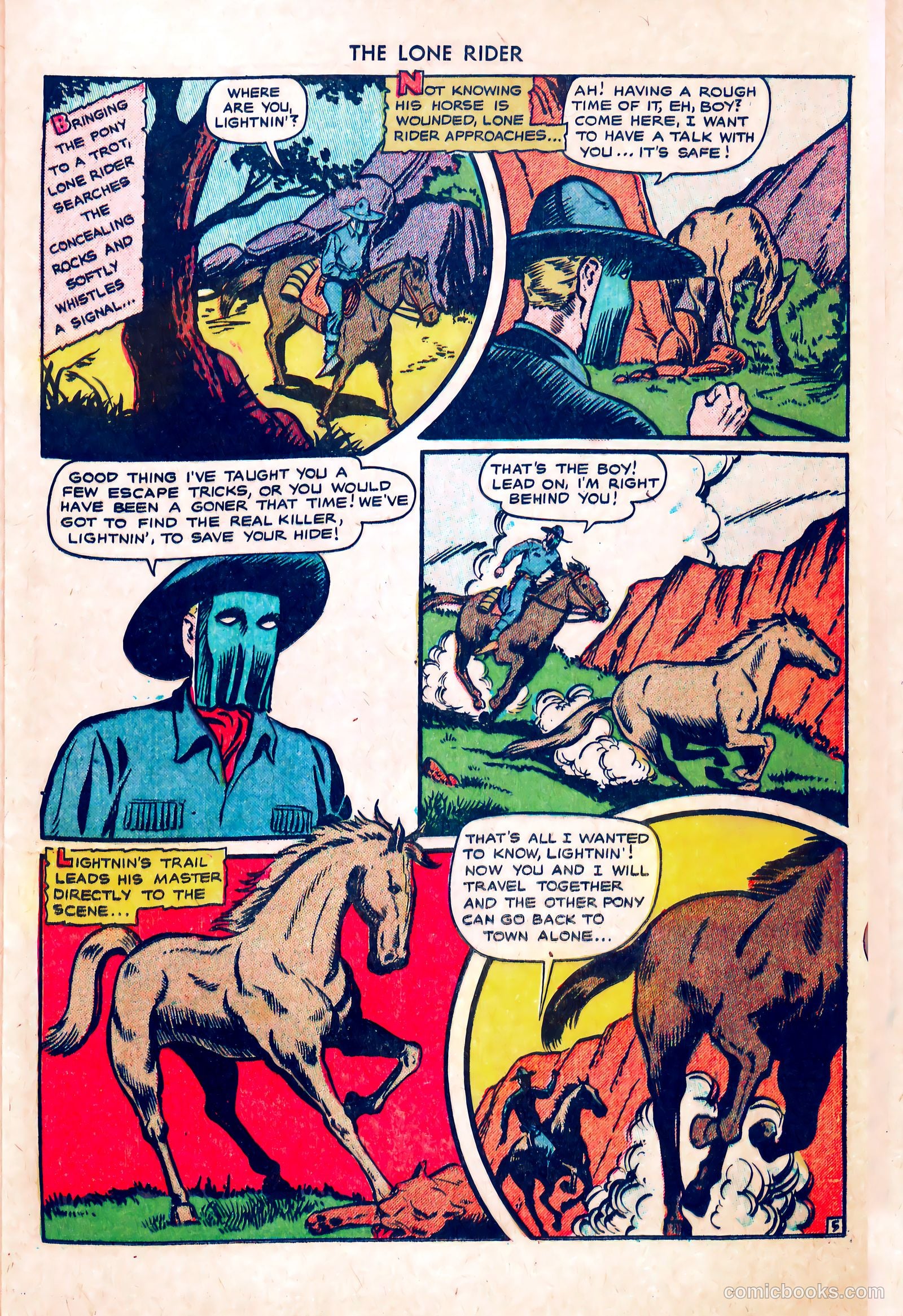 The Lone Rider #5 — page 25 of 36