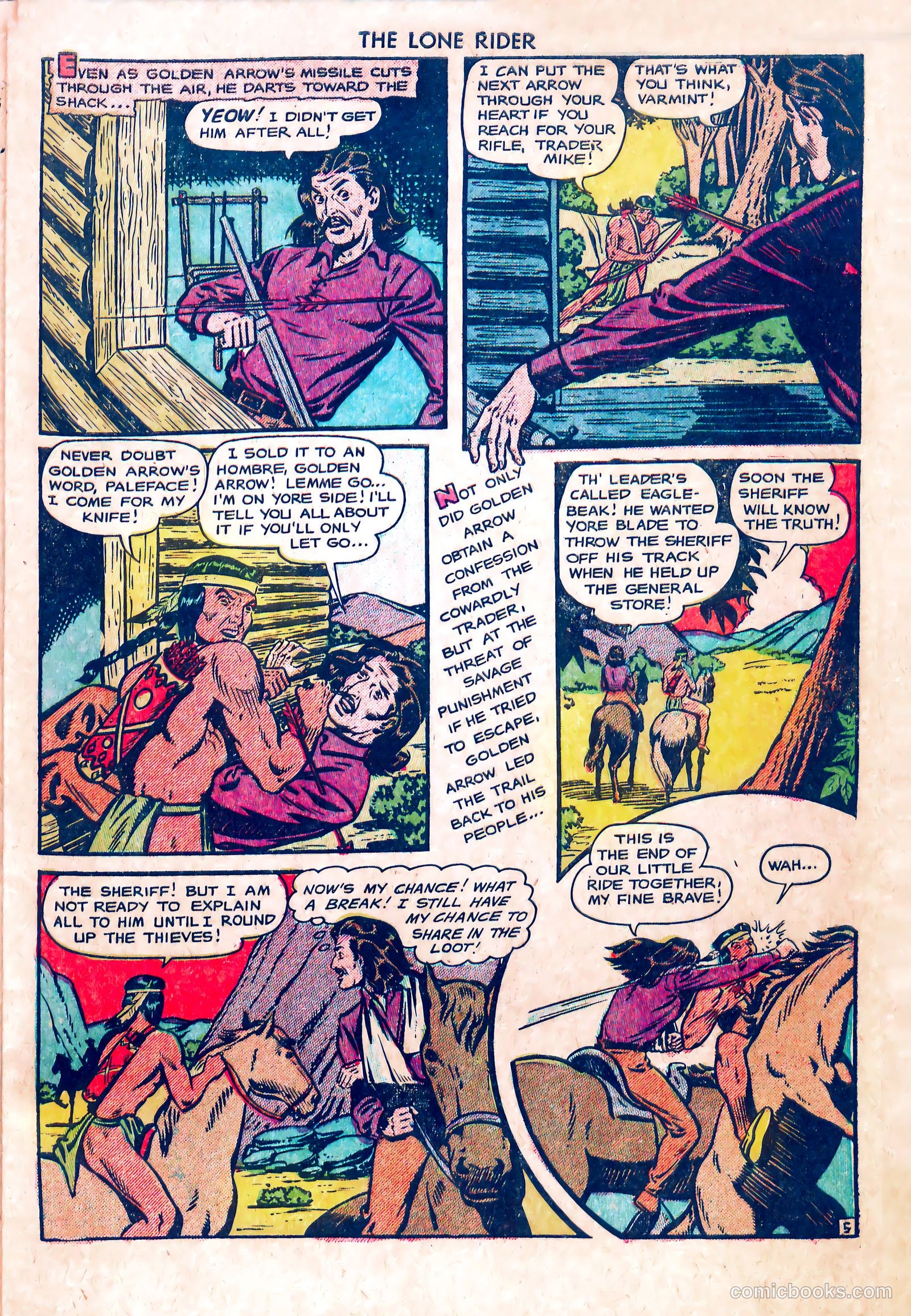 The Lone Rider #5 — page 31 of 36