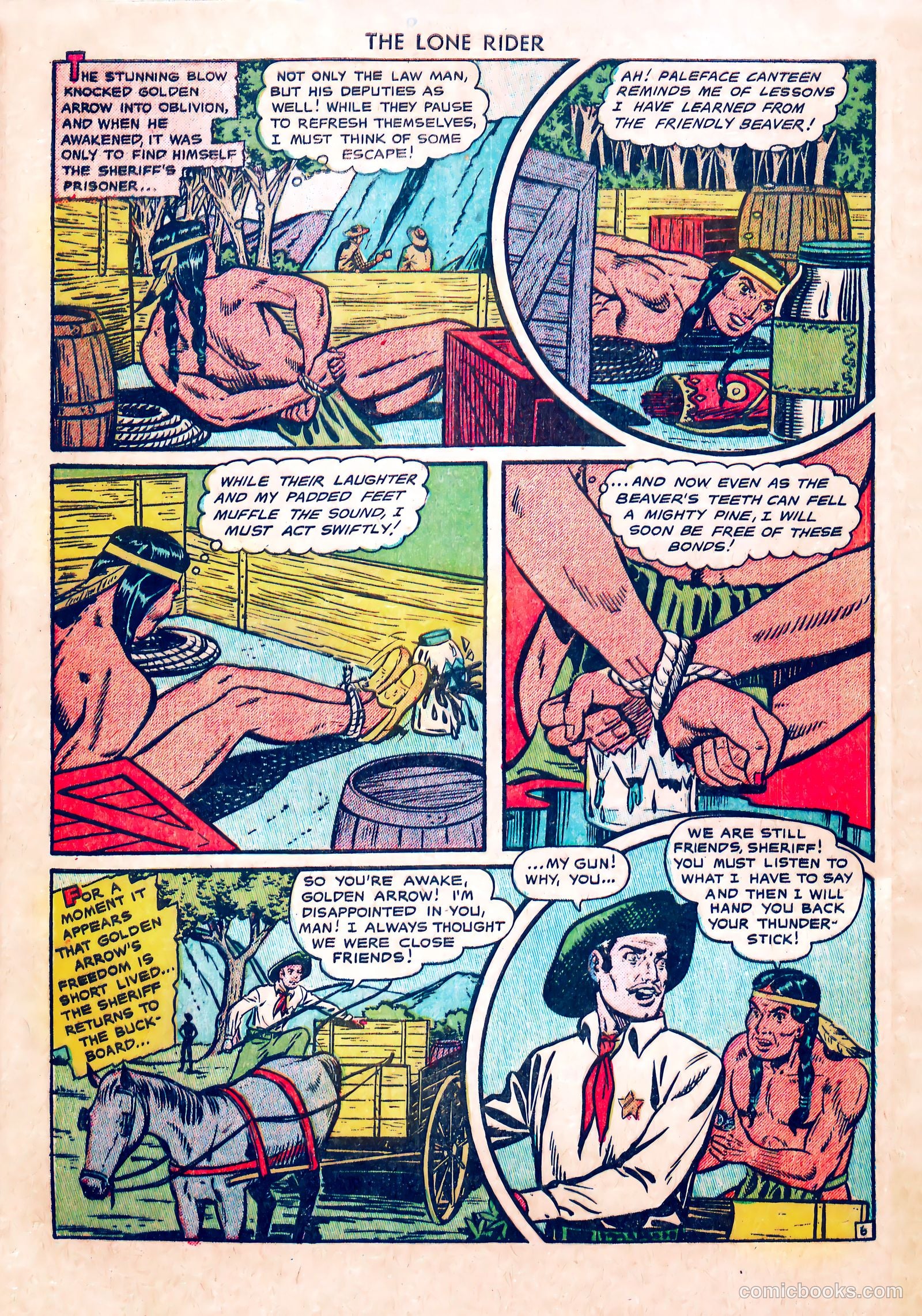 The Lone Rider #5 — page 32 of 36