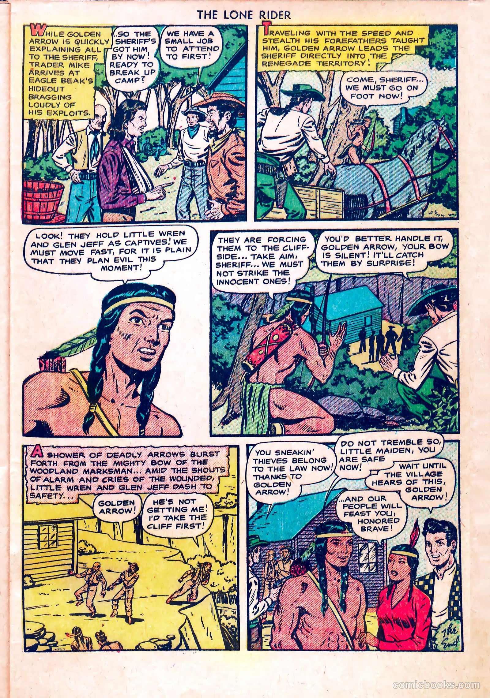 The Lone Rider #5 — page 33 of 36