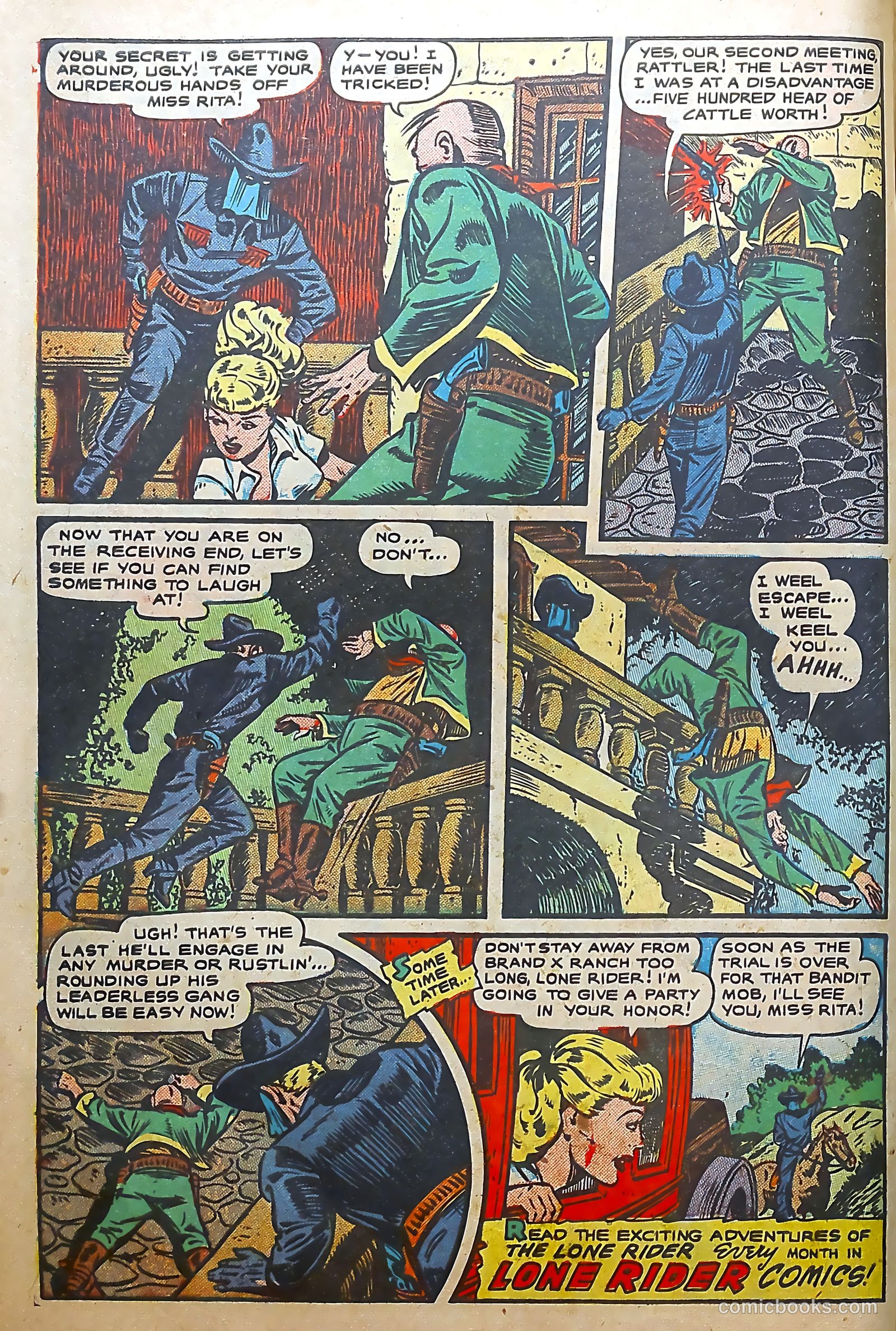 The Lone Rider #6 — page 10 of 36