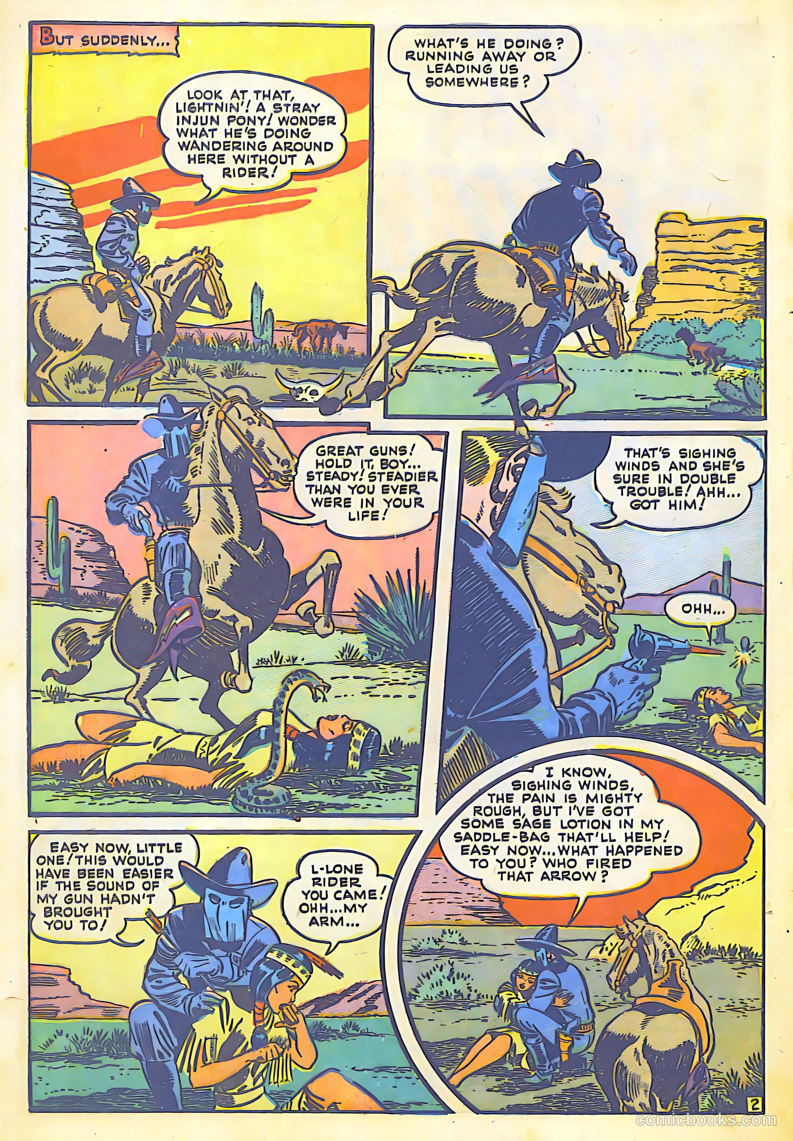 The Lone Rider #7 — page 4 of 36