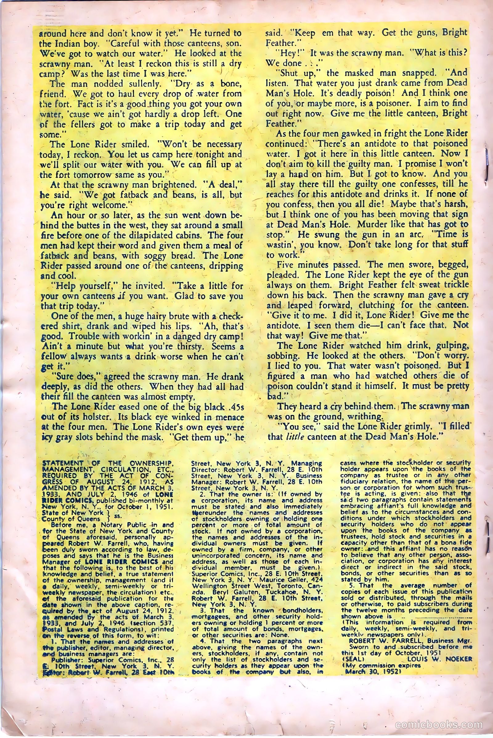 The Lone Rider #7 — page 18 of 36